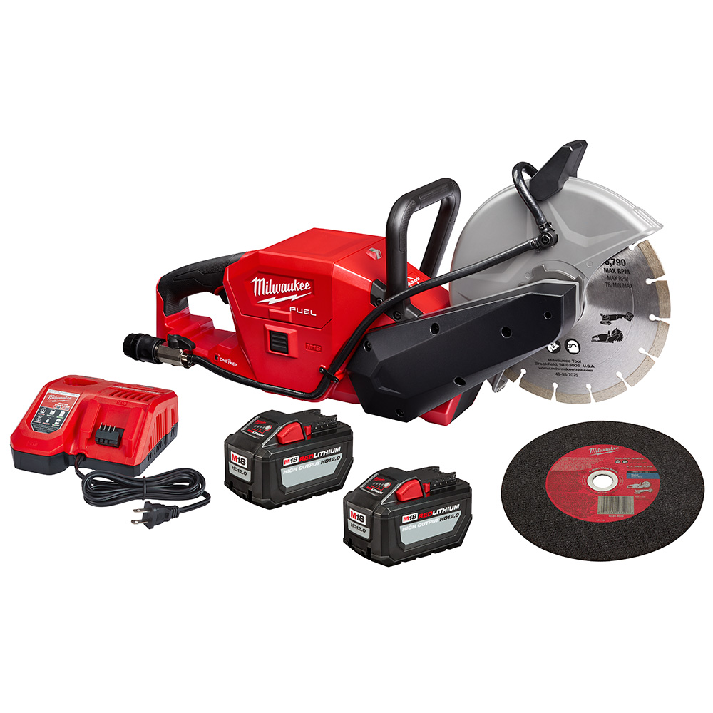 White Cap | M18 FUEL 9 in. Cut-Off Saw with ONE-KEY Kit