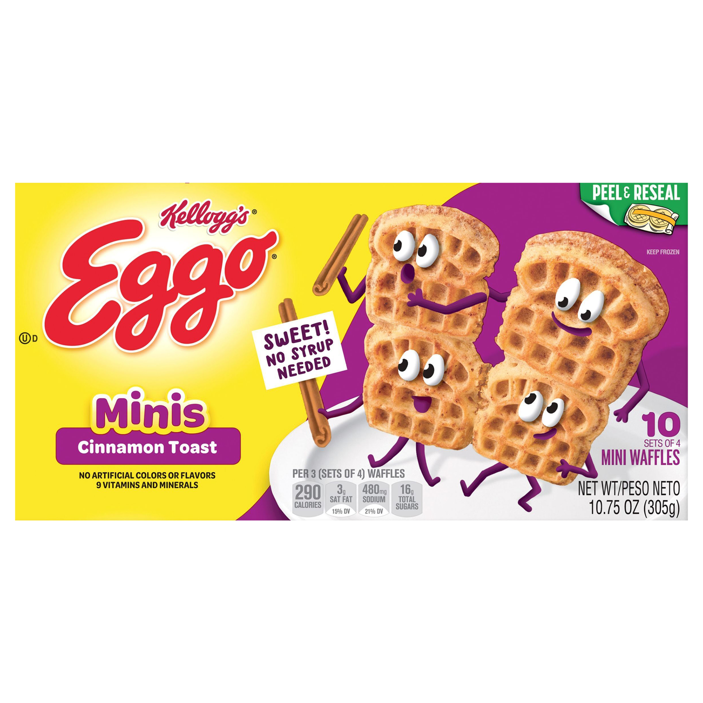 Waffles, Cinnamon Toast, Minis