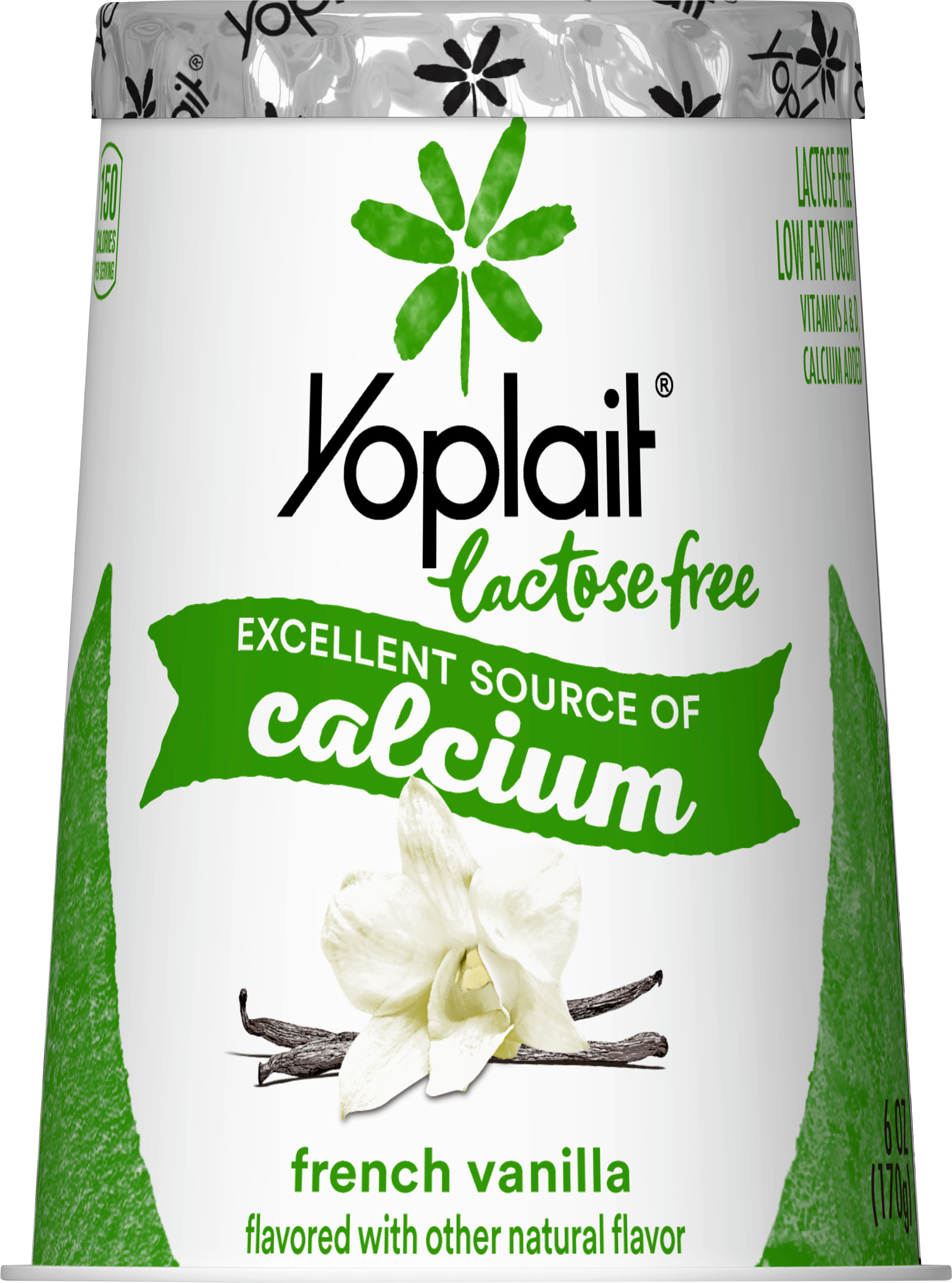 Yogurt, Low Fat, Lactose Free, French Vanilla