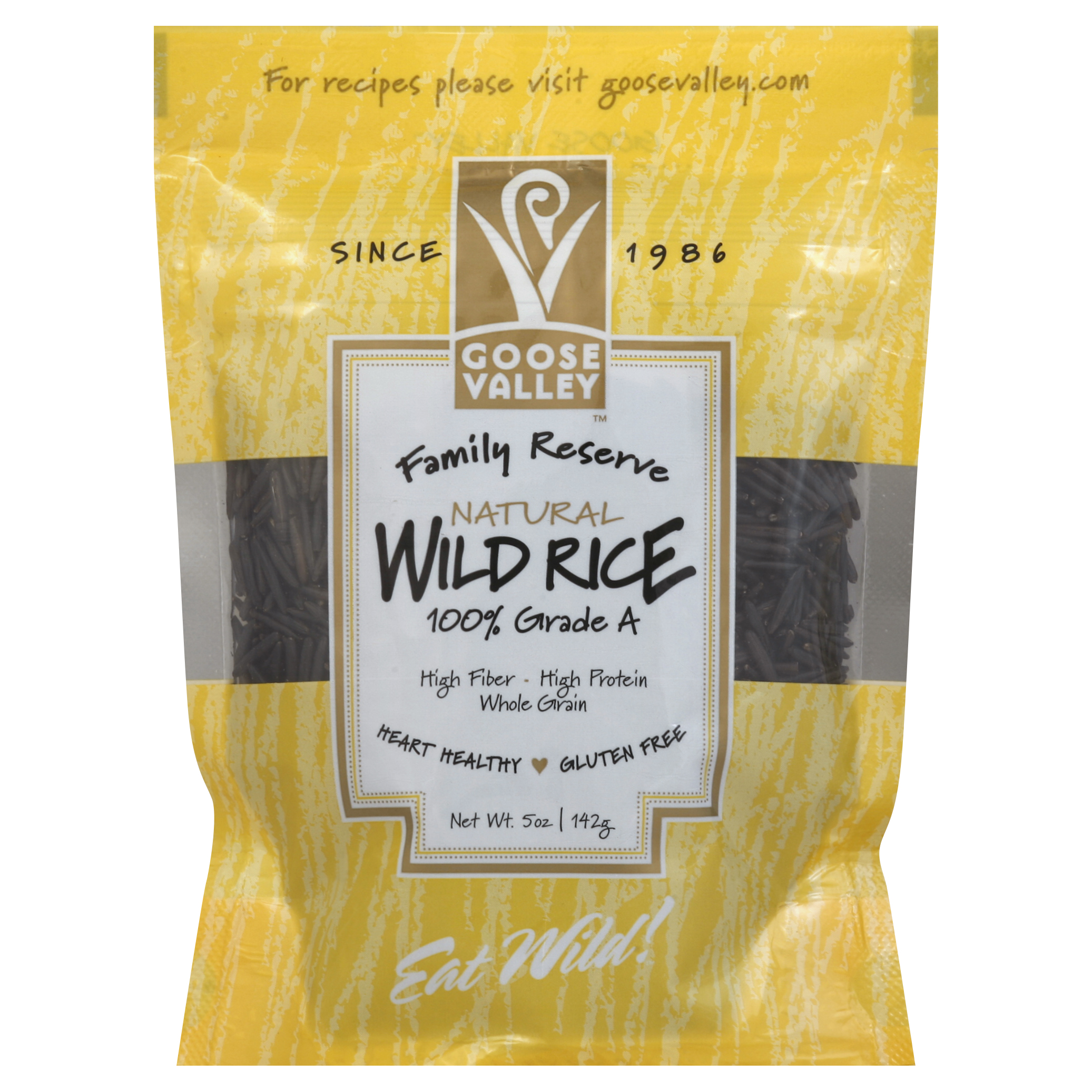 Goose Valley Wild Rice 5 Oz