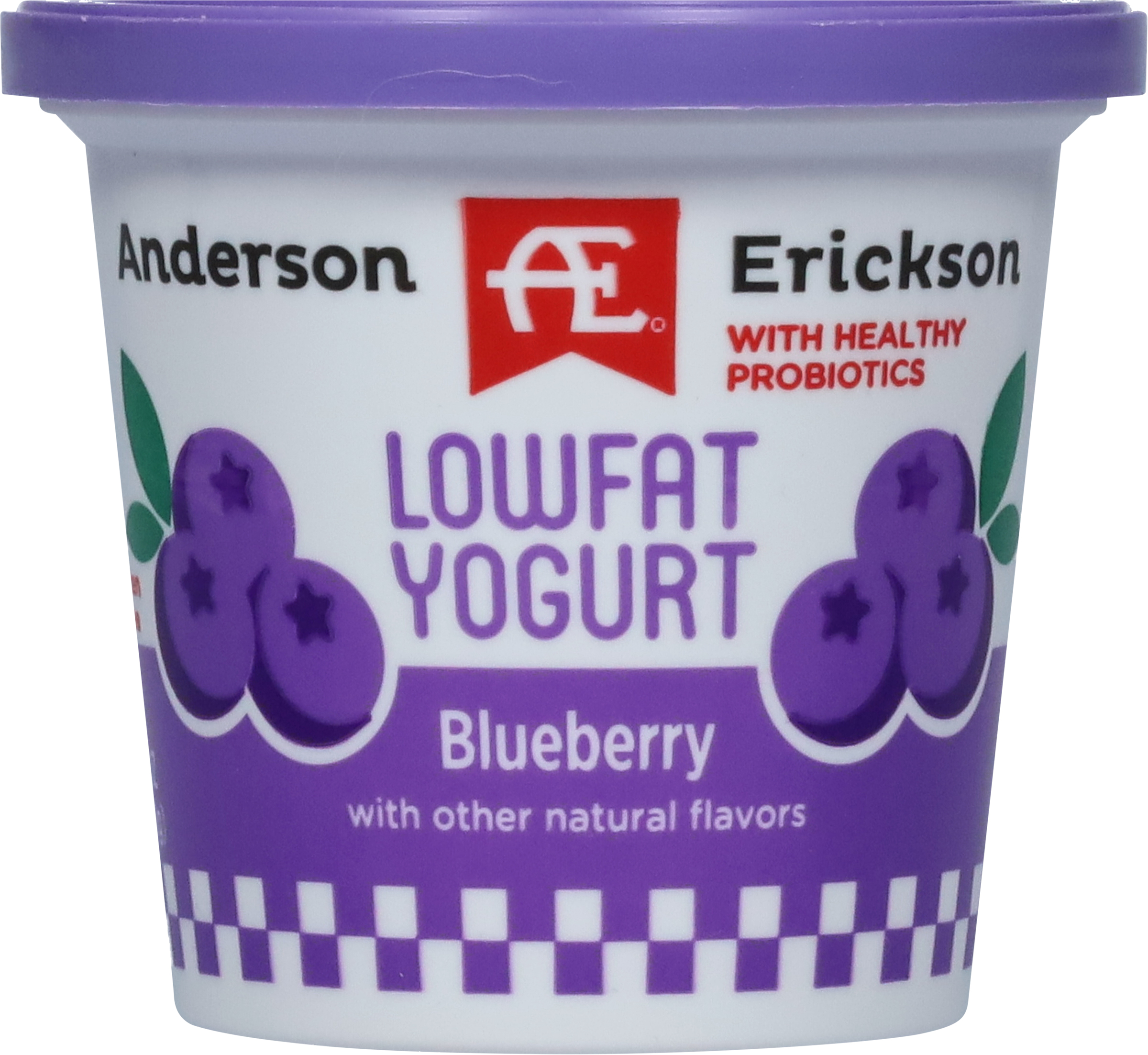 Yogurt, Lowfat, Blueberry