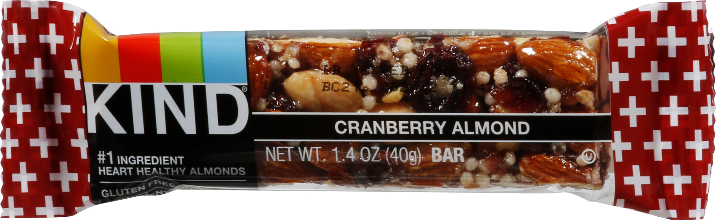 Calories in Bar, Cranberry Almond from Kind