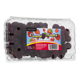 Flavor Grown Grape Crunch Candy Snaps Seedless Red Strawberry Flavor Table Grape image