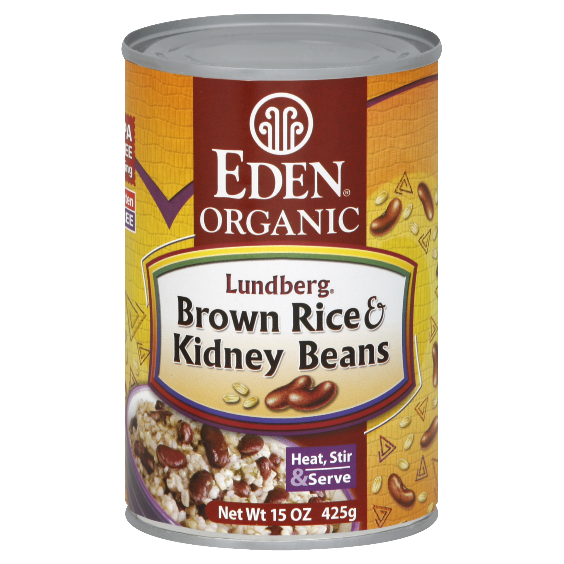 Eden Brown Rice & Kidney Beans 15 Oz