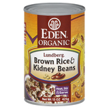 Eden Brown Rice & Kidney Beans 15 Oz image