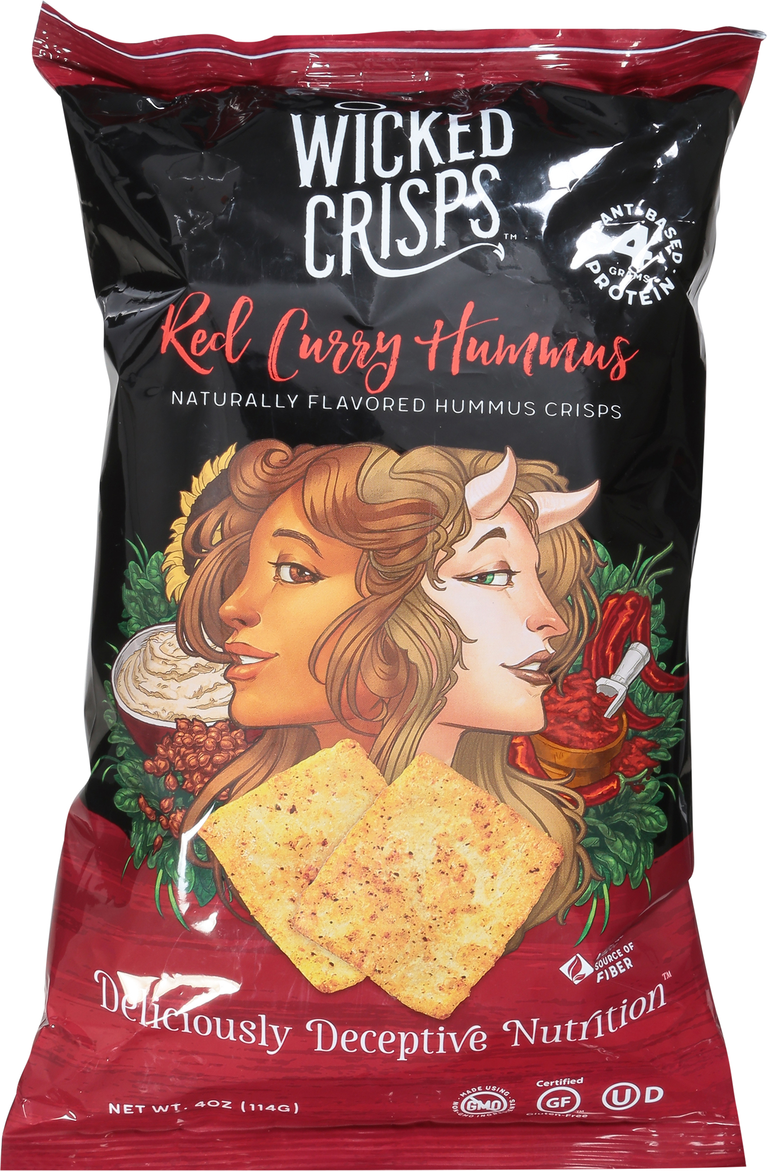 Crisps, Red Curry Hummus
