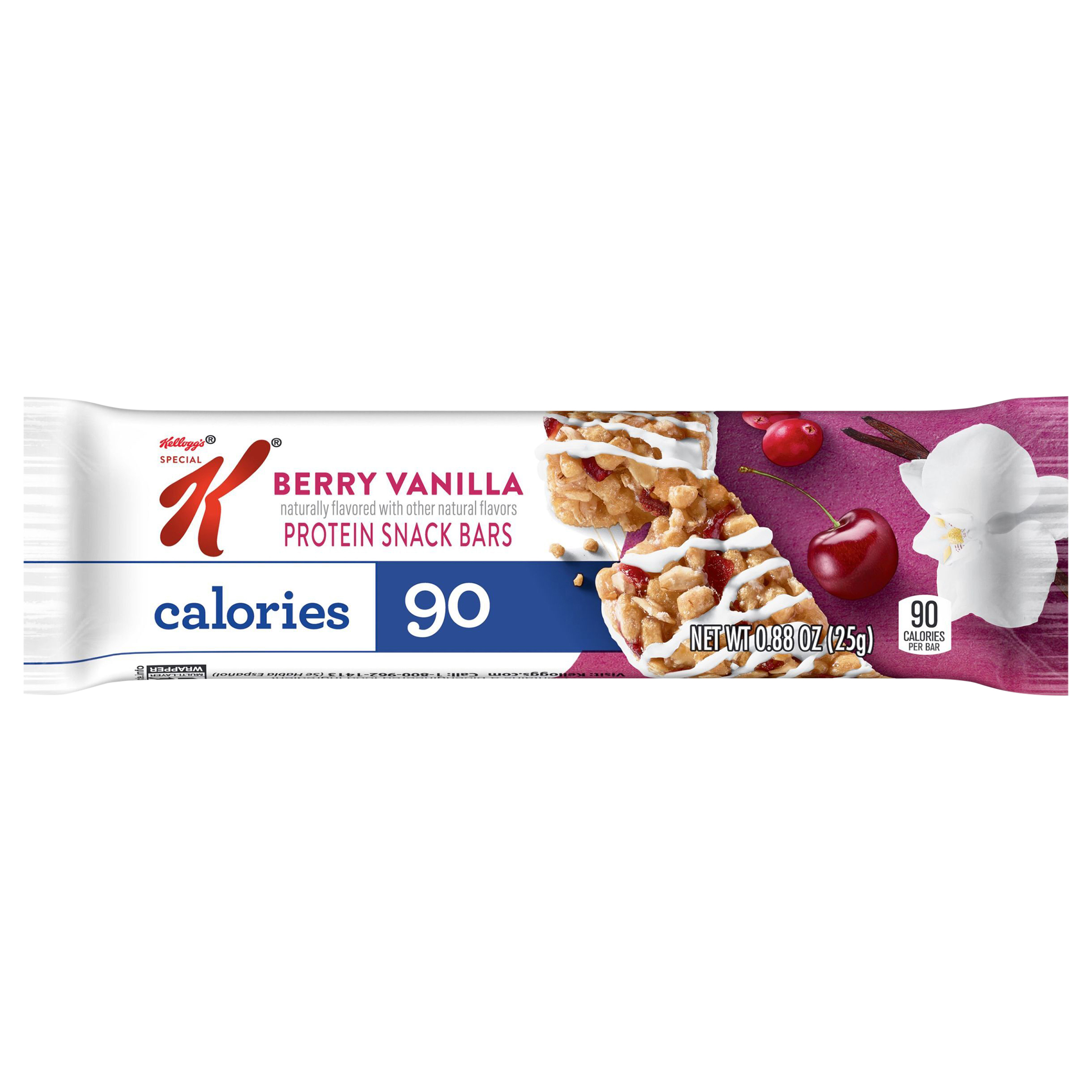 Protein Snack Bars, Berry Vanilla