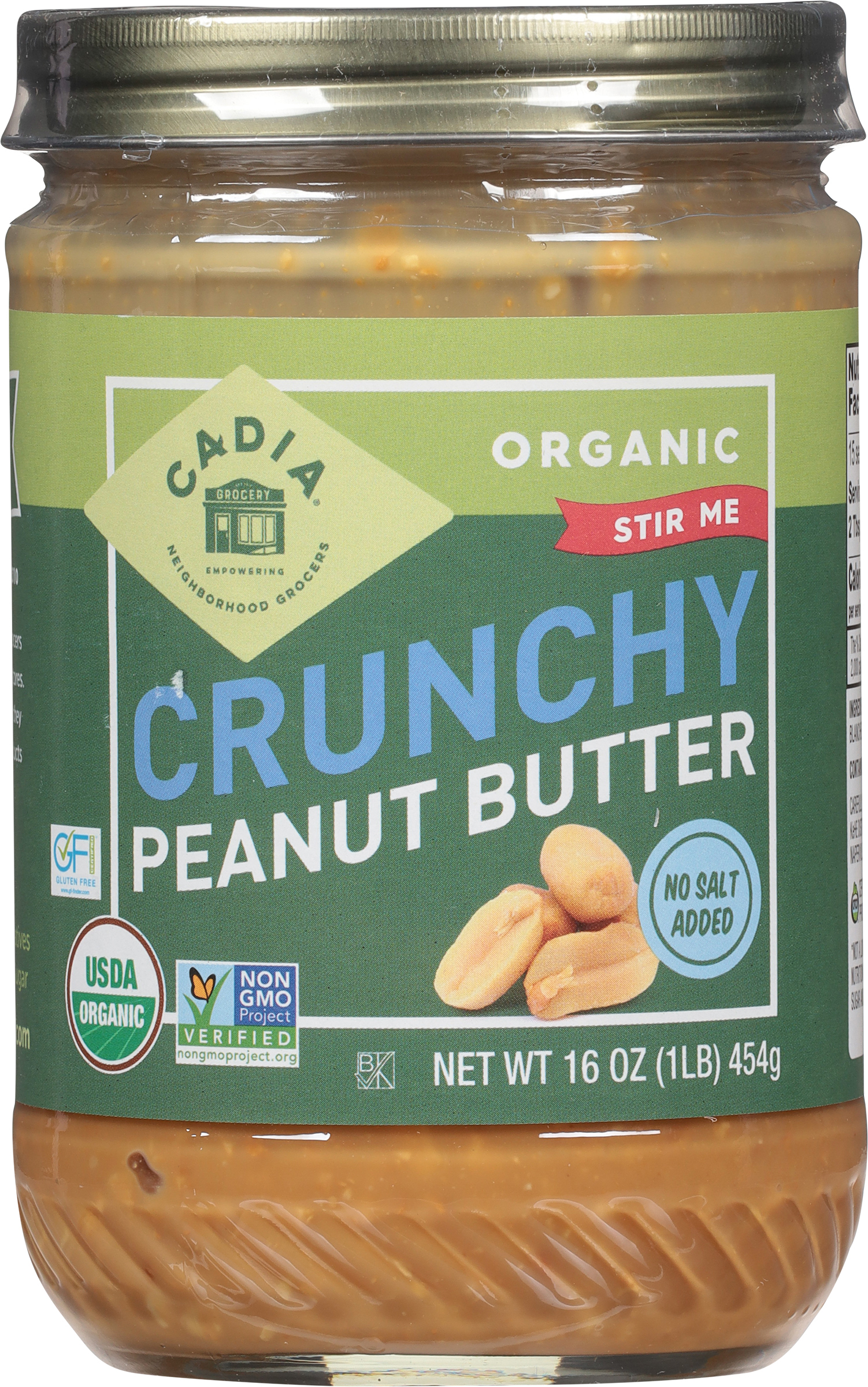 Peanut Butter, Organic, Crunchy