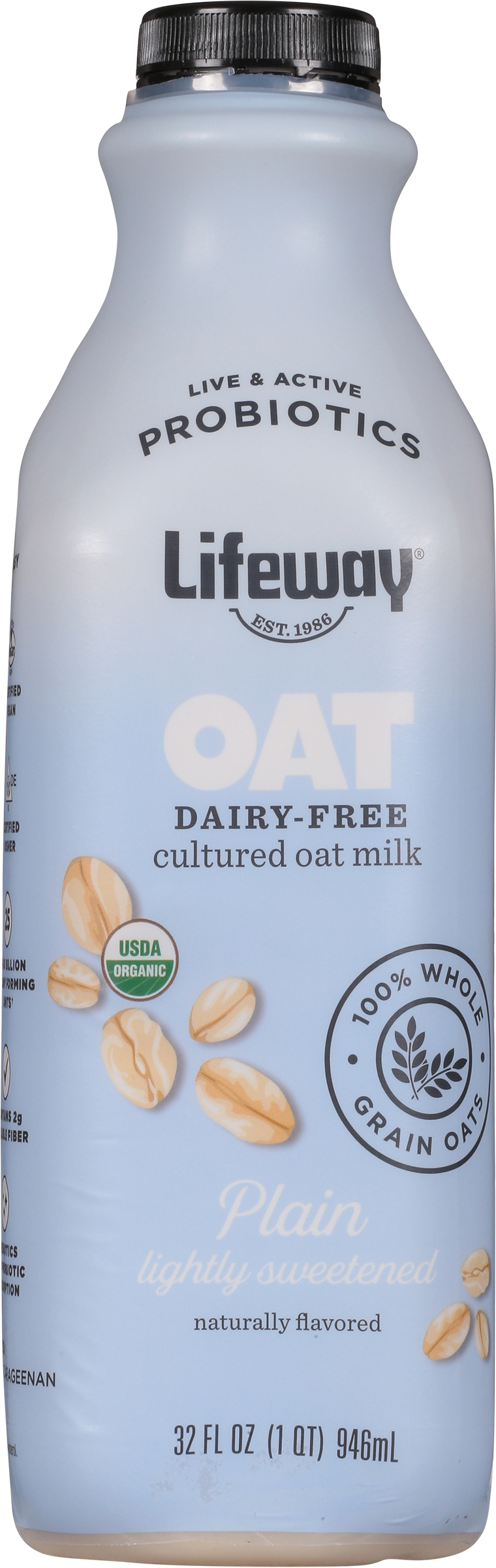 Oat Milk, Cultured, Dairy-Free, Plain