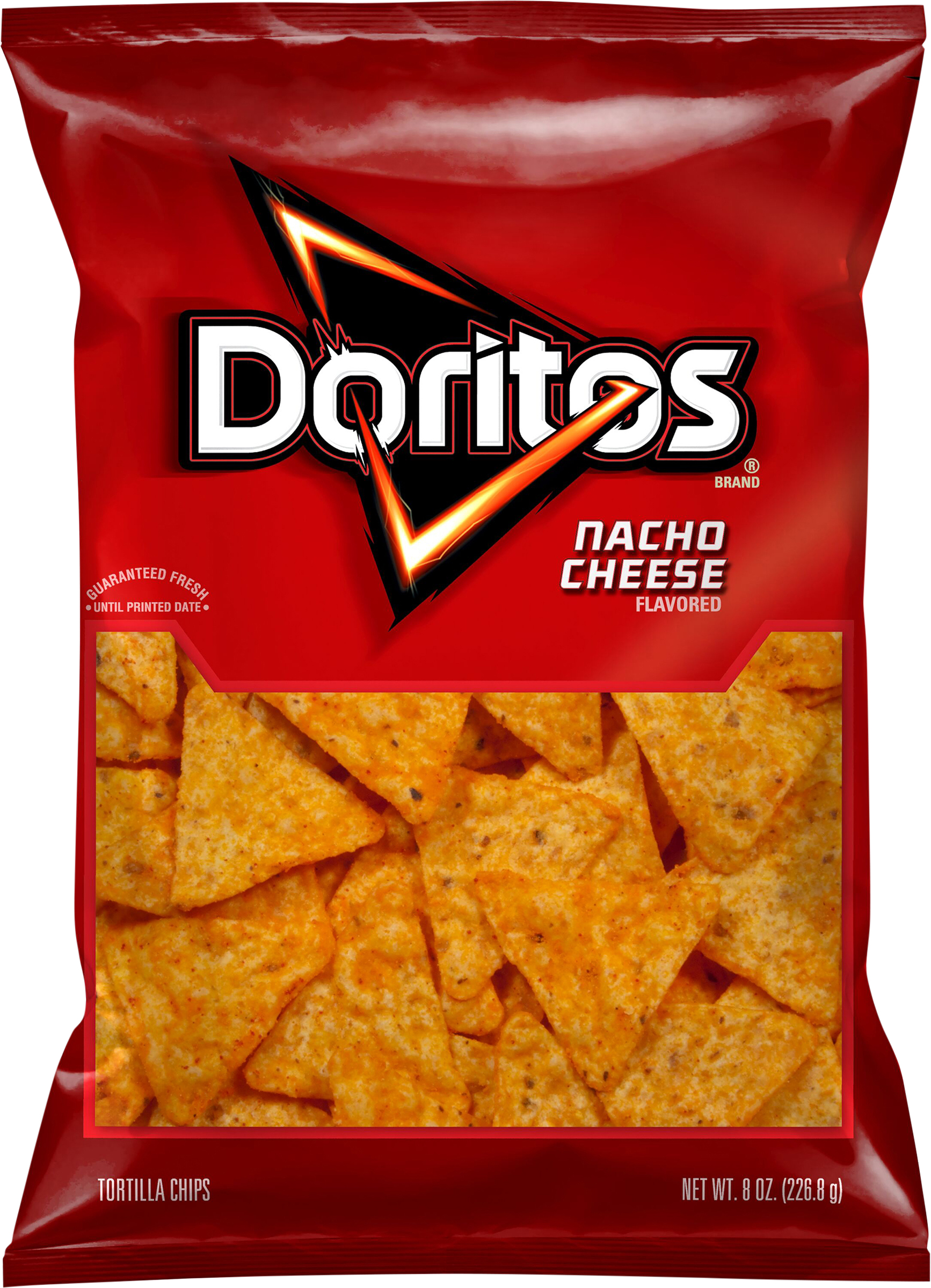 Tortilla Chips, Nacho Cheese Flavored