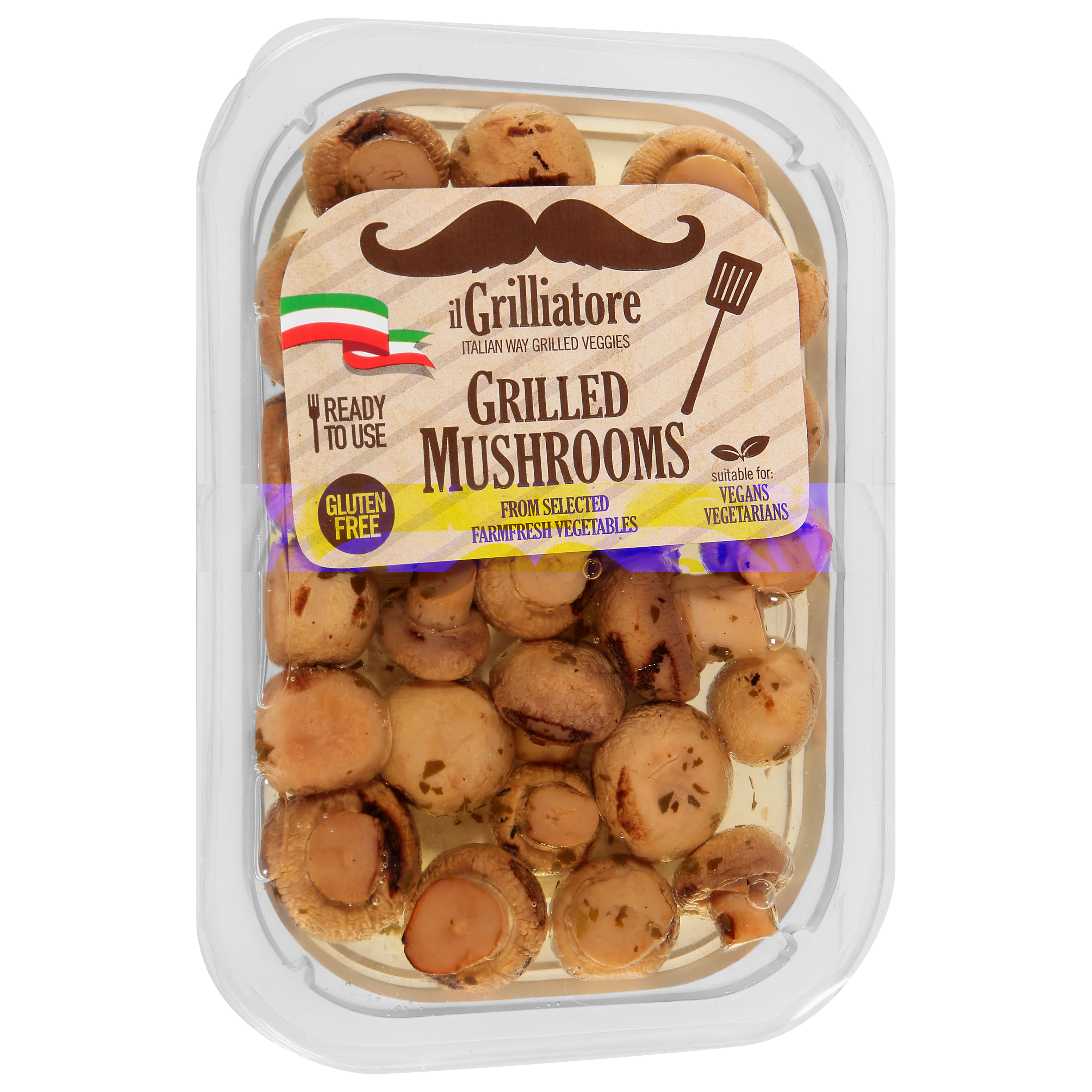 Il Grilliatore Grilled Mushrooms 8 Oz