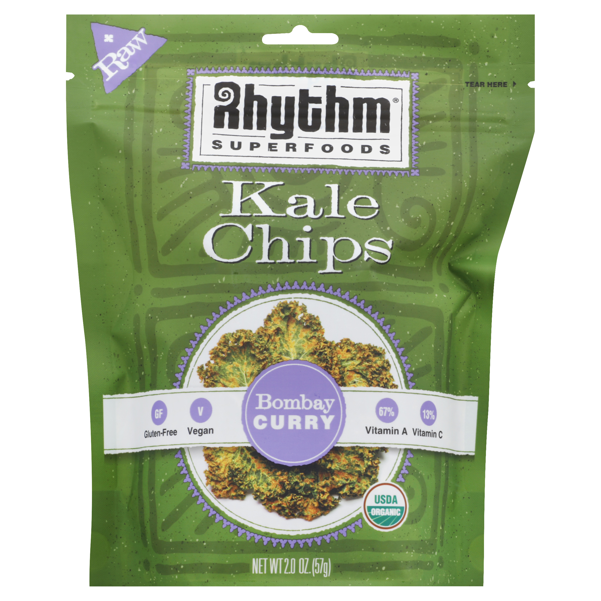 Rhythm Superfoods Kale Chips 2 Oz