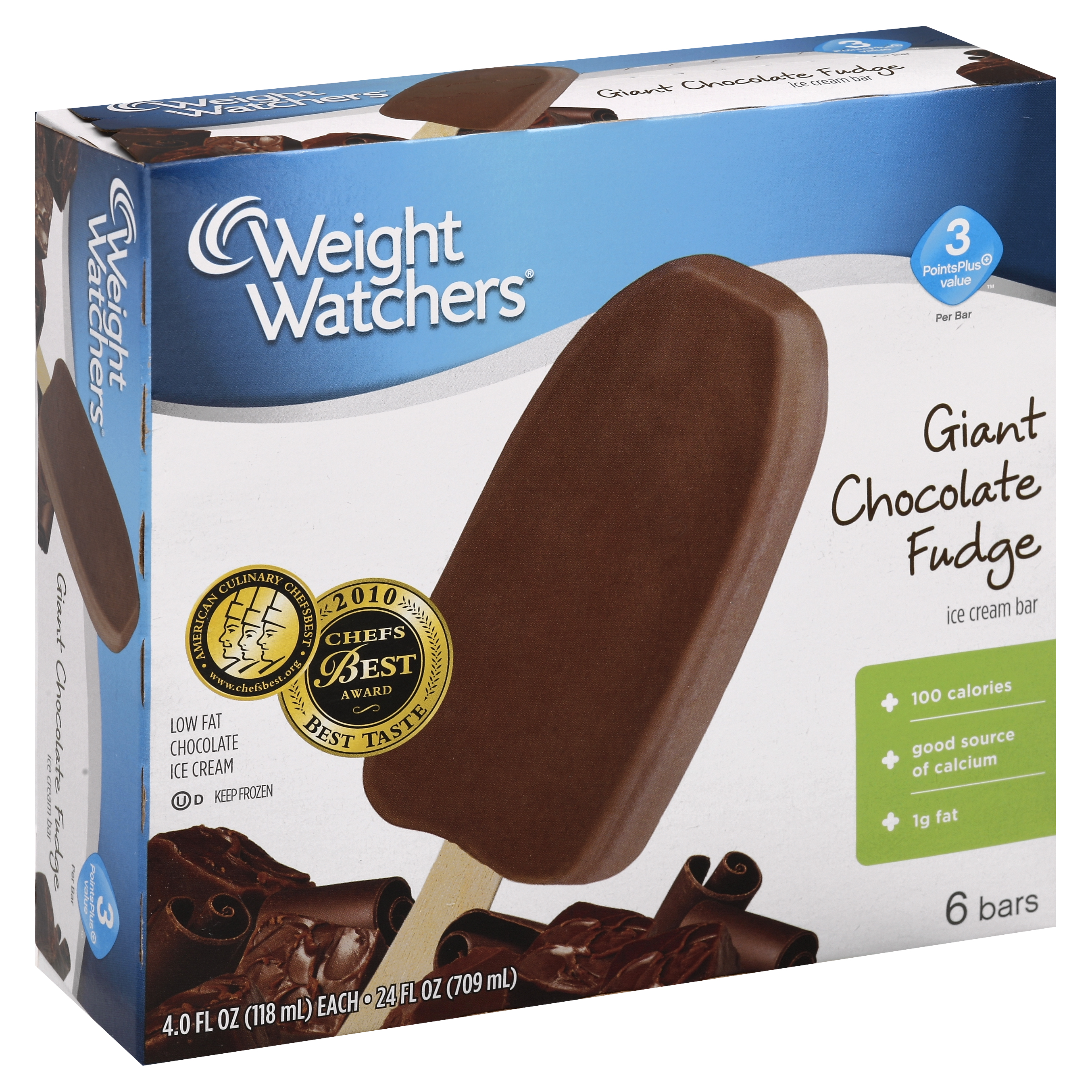 Weight Watchers Ice Cream Bar 6 Ea