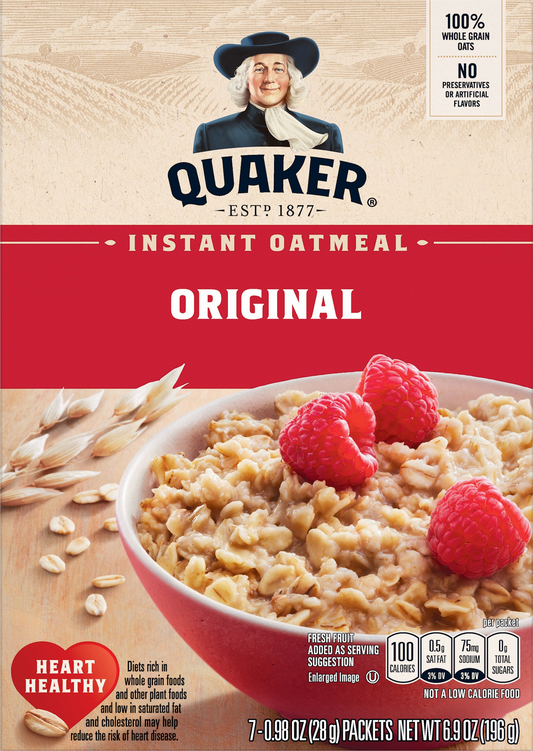 Oatmeal, Instant, Original