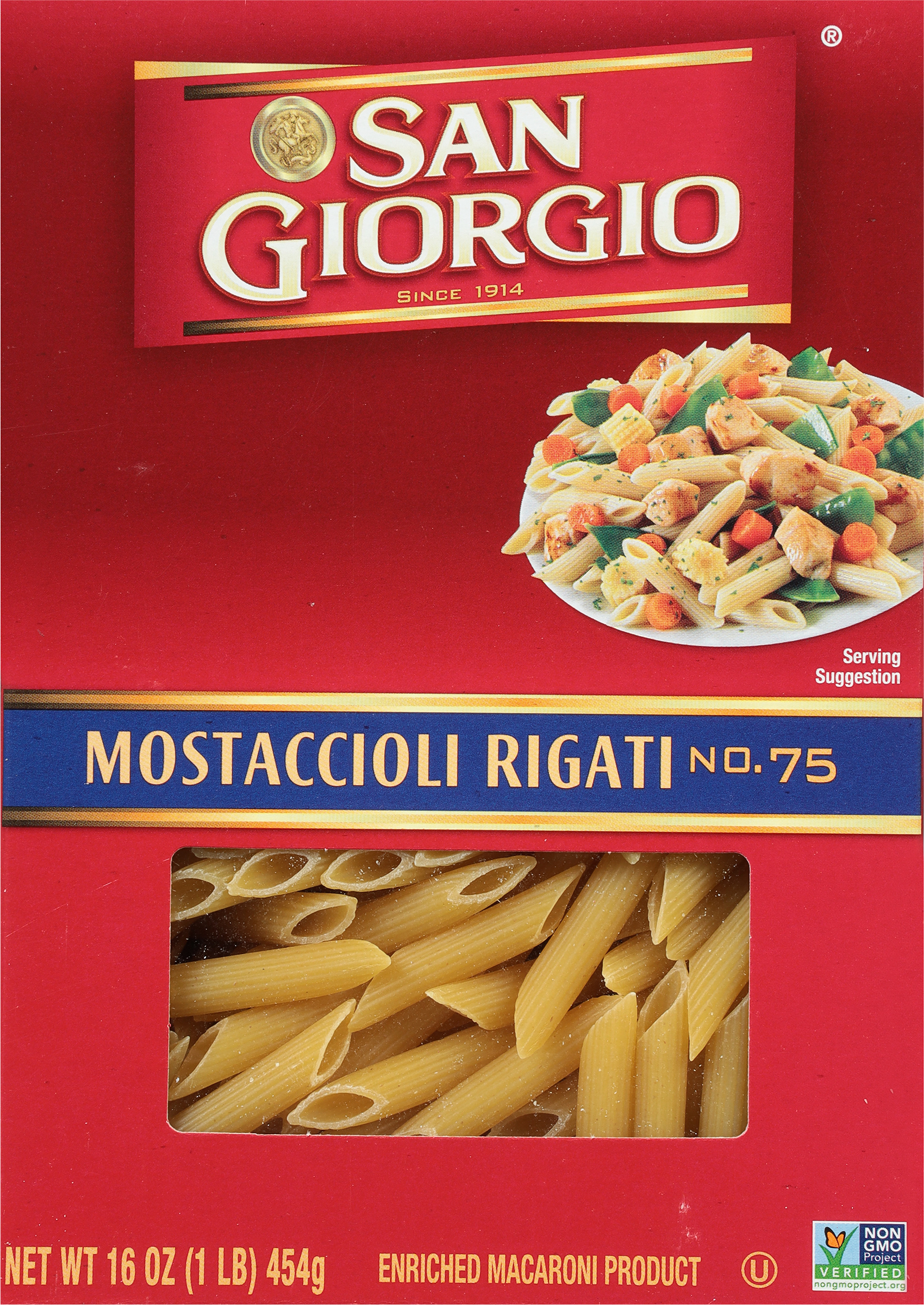 Mostaccioli Rigati, No. 75