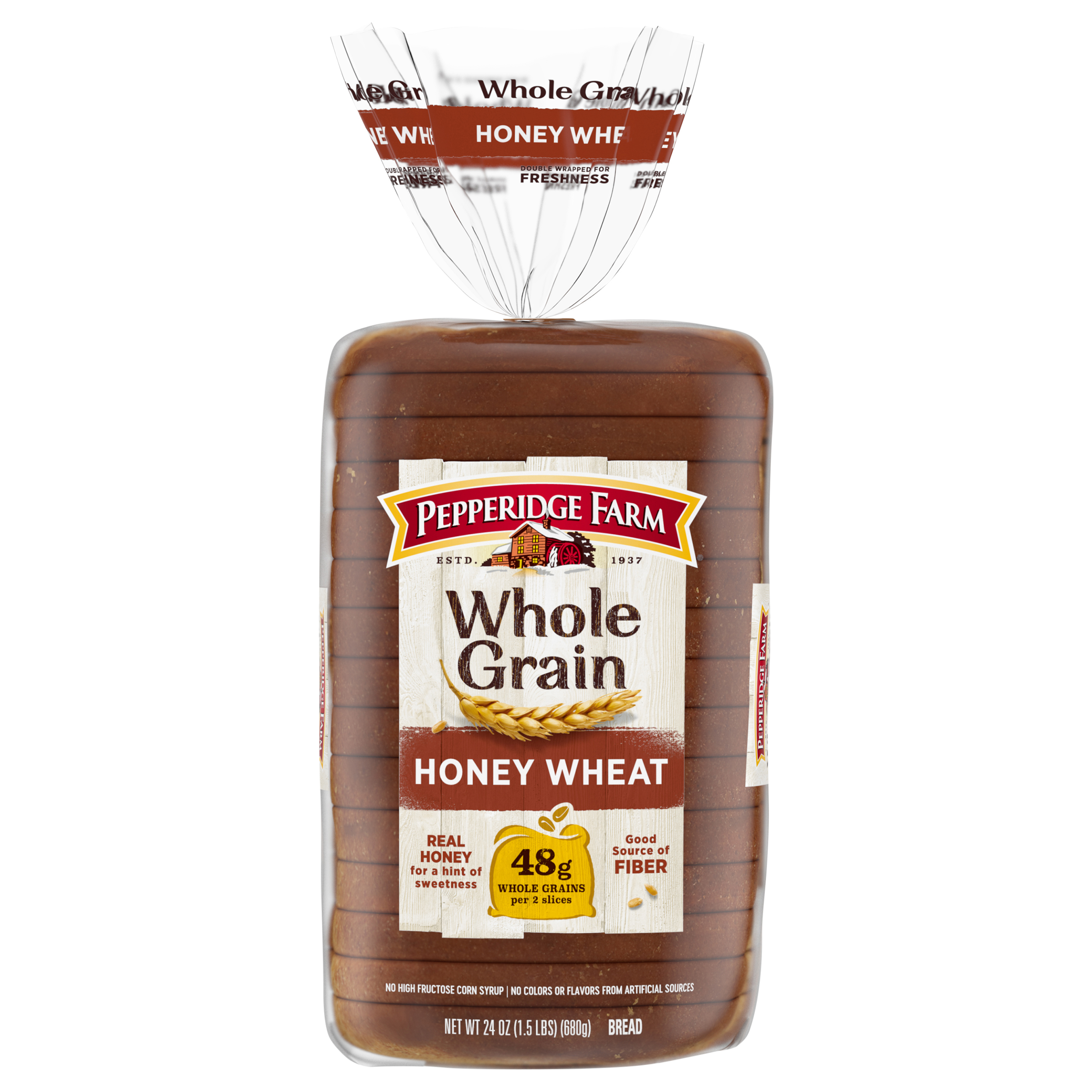 Bread, Honey Wheat, Whole Grain