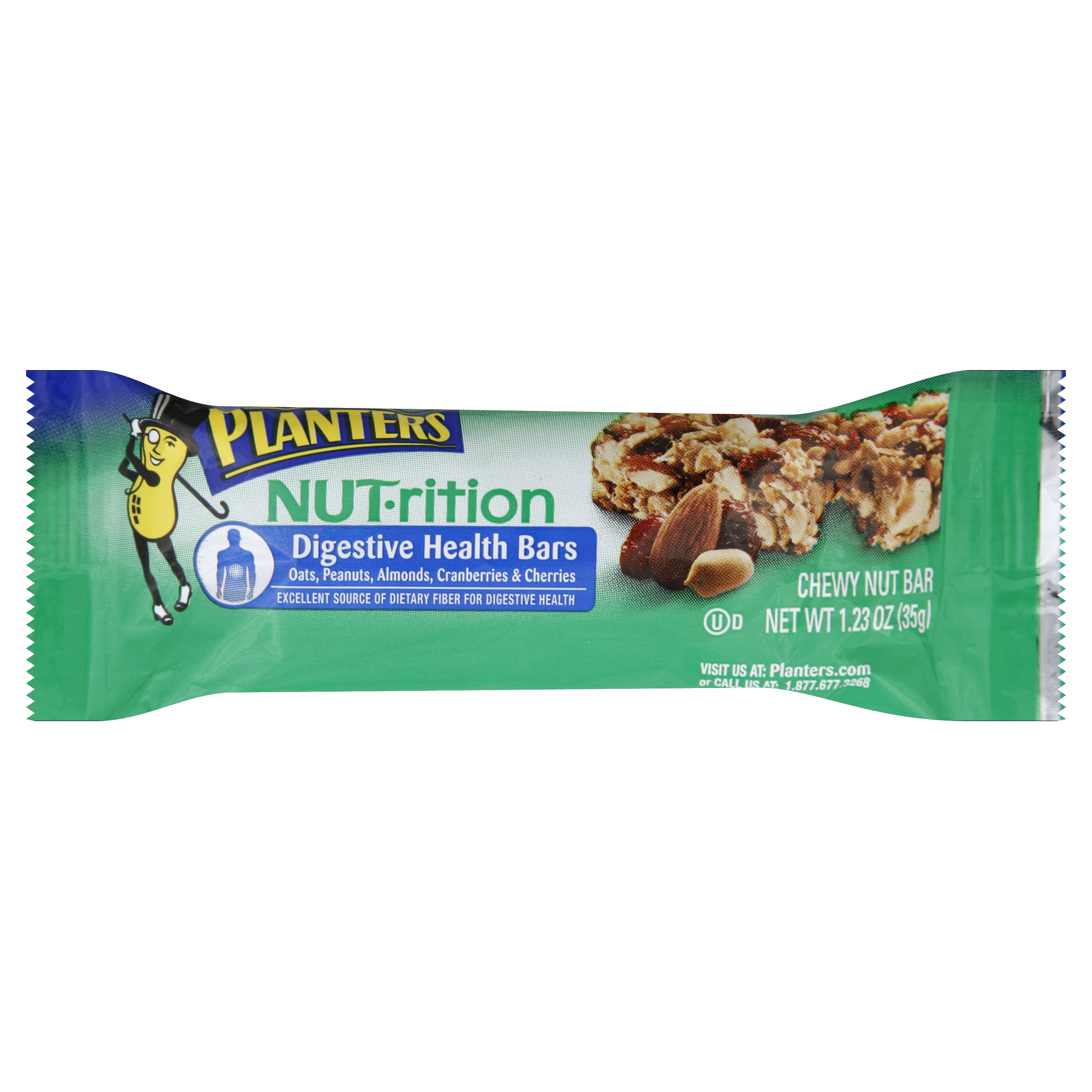 Planters Digestive Health Bars 1.23 Oz