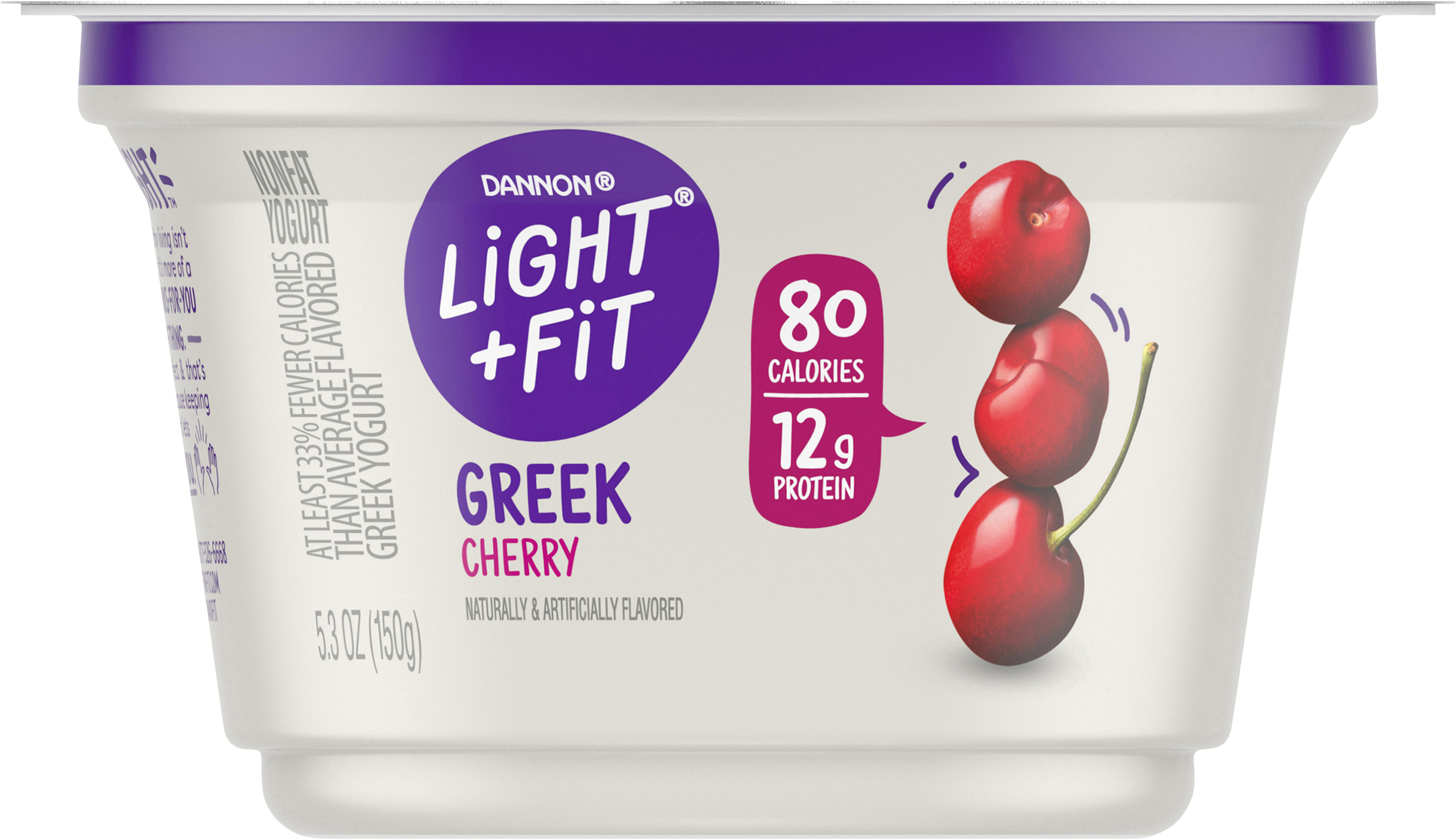 Yogurt Cherry Nonfat Greek From Dannon
