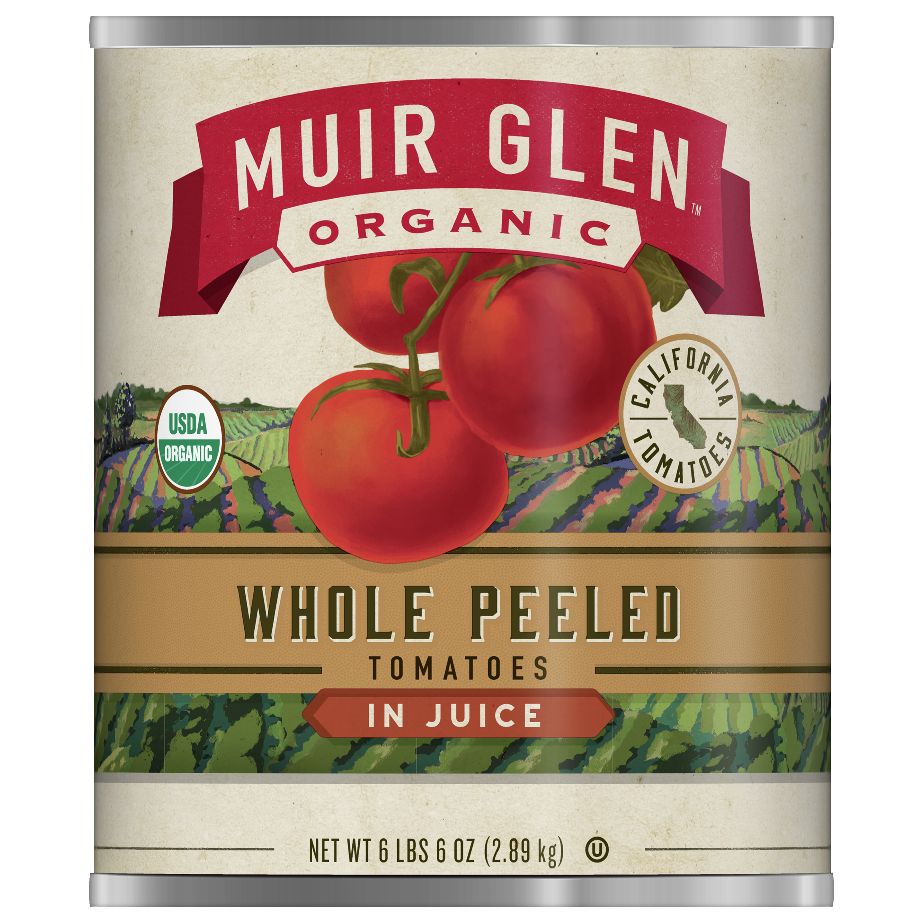 Tomatoes, Organic, Whole Peeled