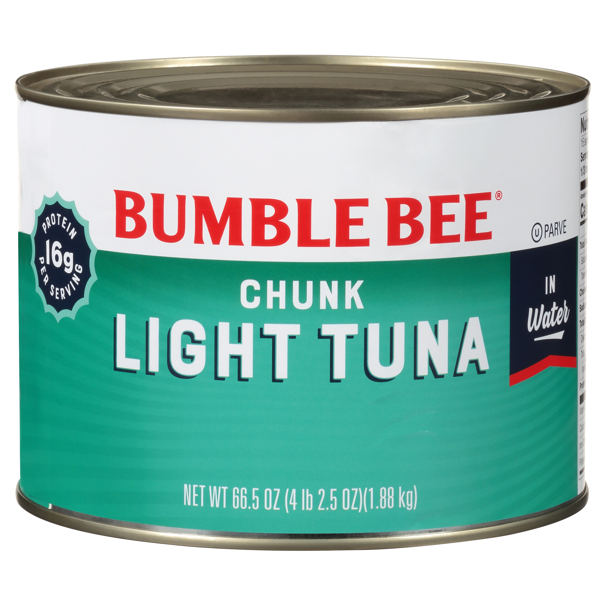 Bumble Bee® Chunk Light Tuna In Water 66.5 Oz. Can