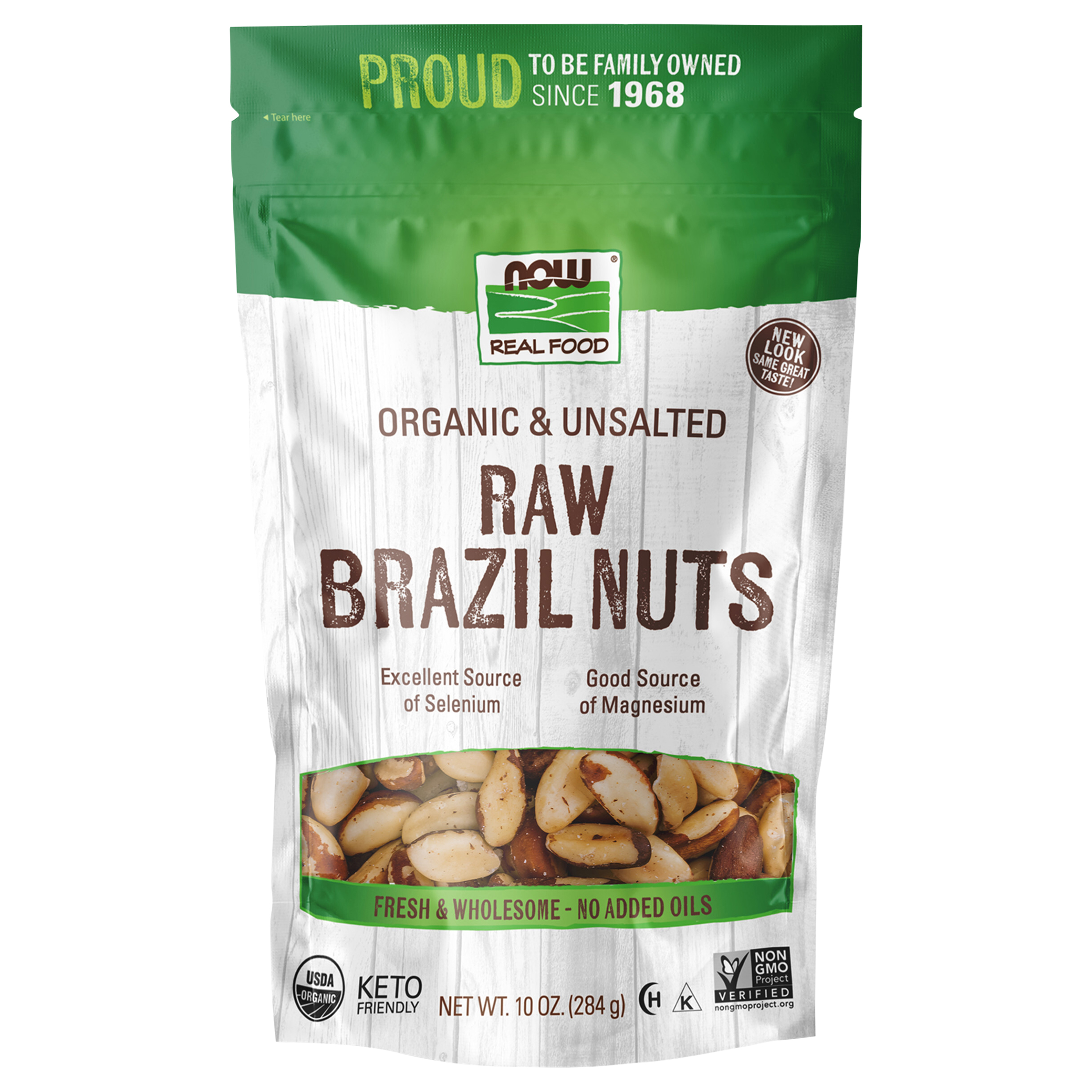 Brazil Nuts, Organic & Unsalted, Raw