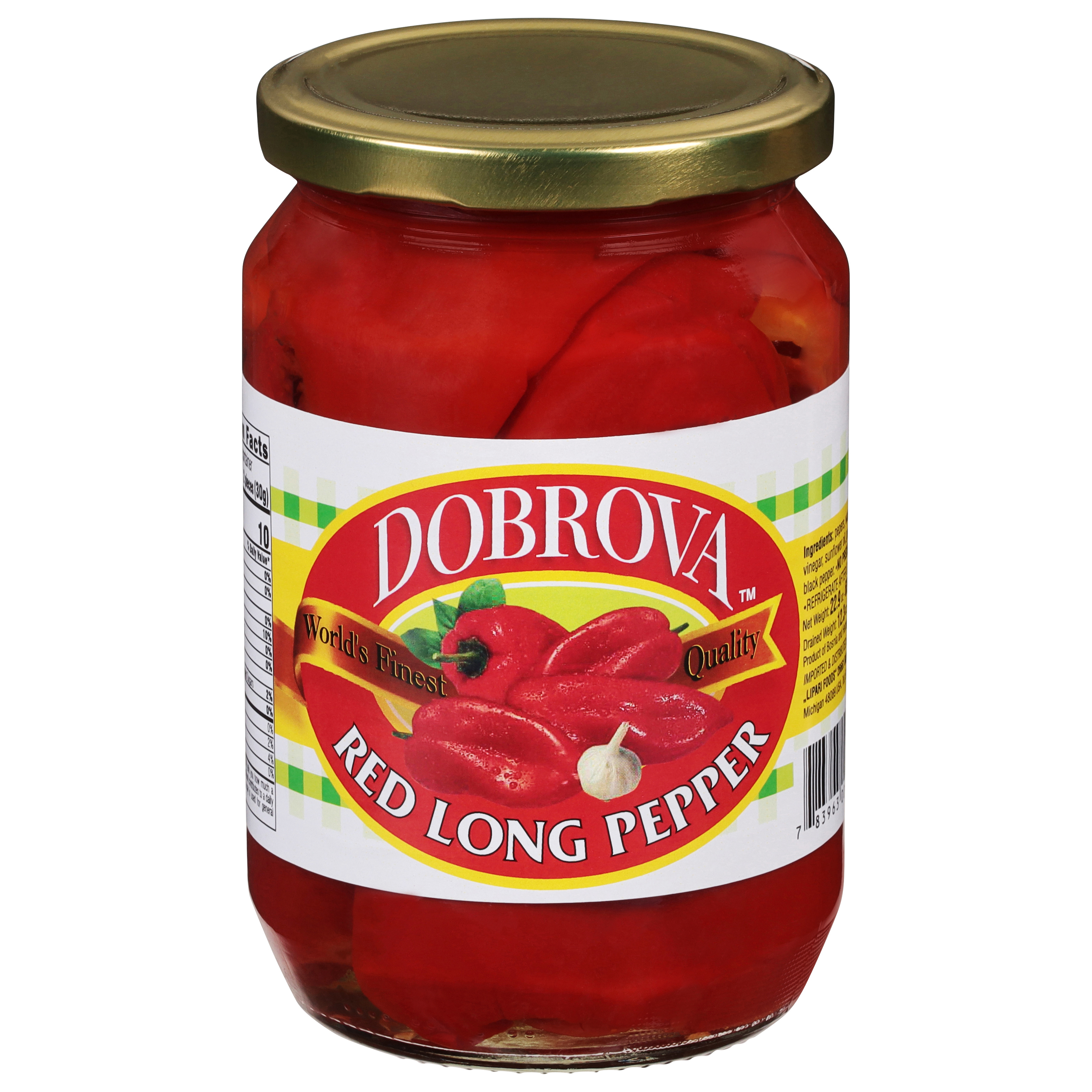 Dobrova Red Long Pepper 22.9 Oz