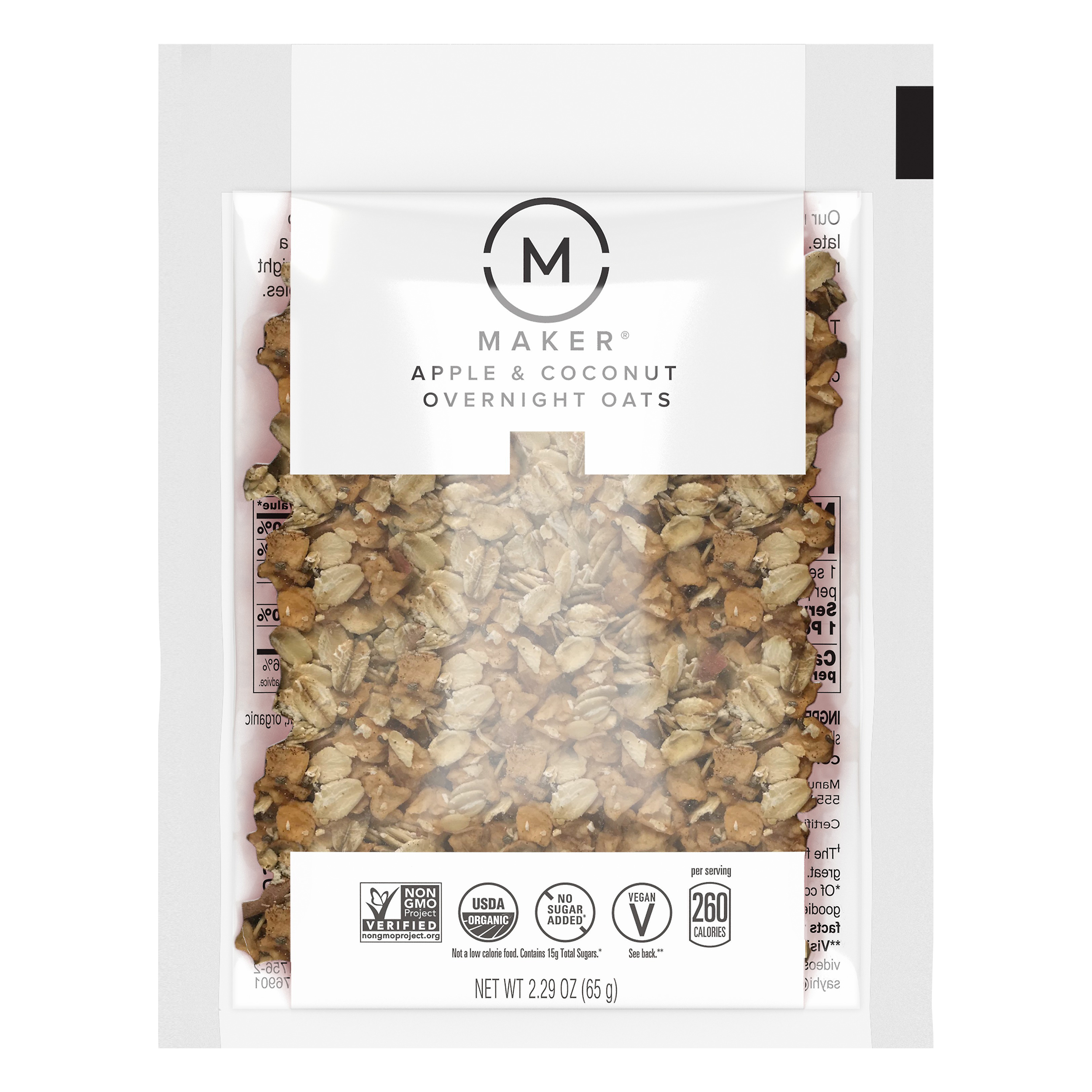Maker Apple & Coconut Overnight Oats 2.29 Oz