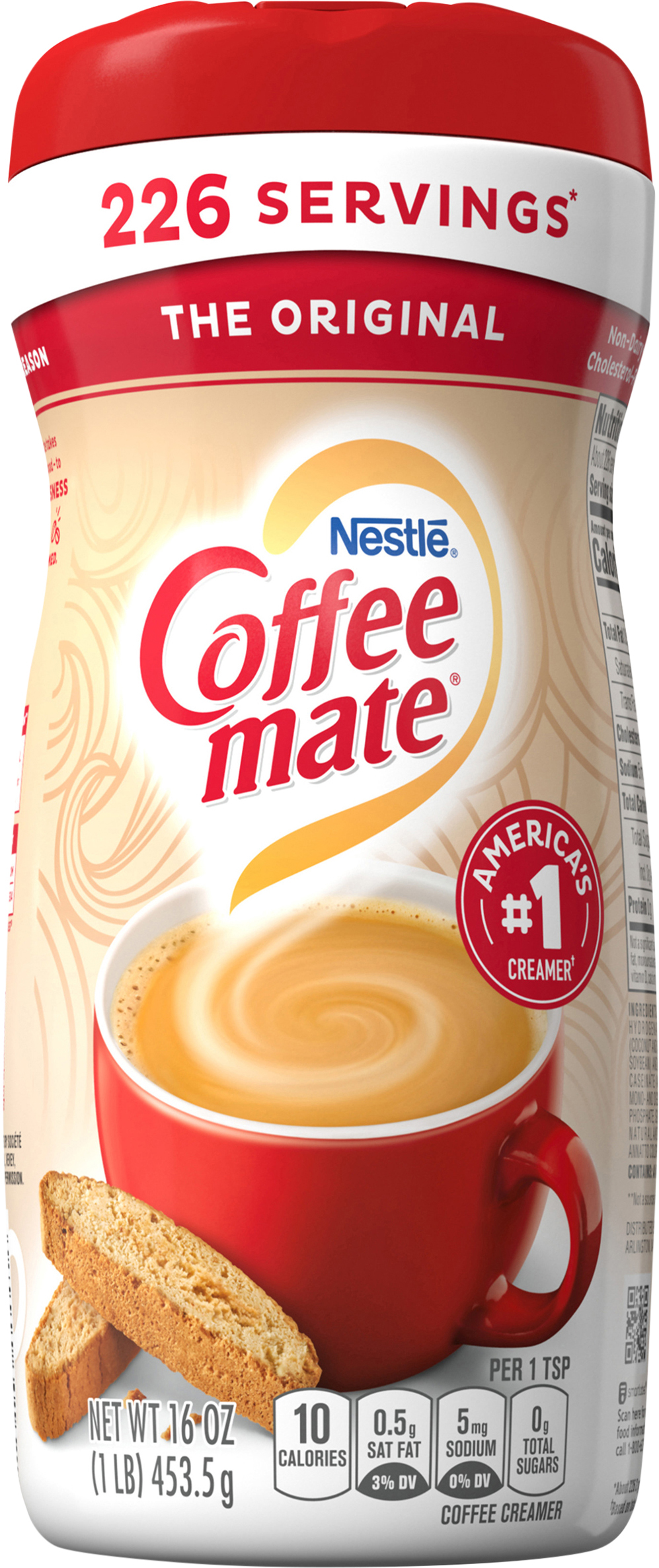 Top 50 most popular coffee creamer