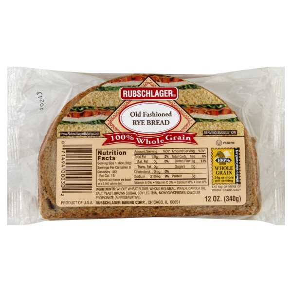 Rubschlager Bread 12 Oz