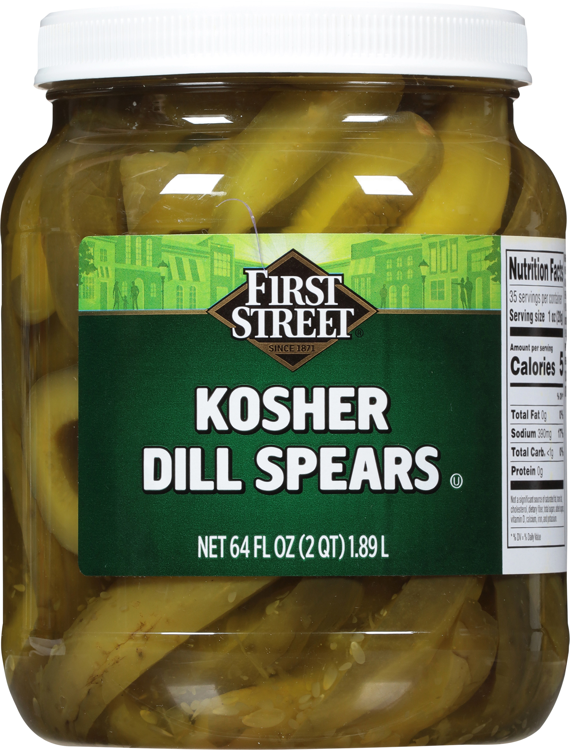 Pickles, Dill Spears, Kosher