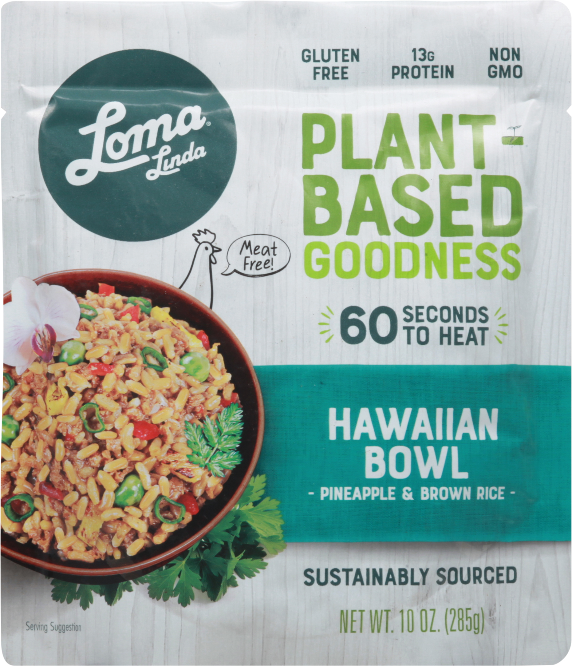 Hawaiian Bowl, Pineapple & Brown Rice
