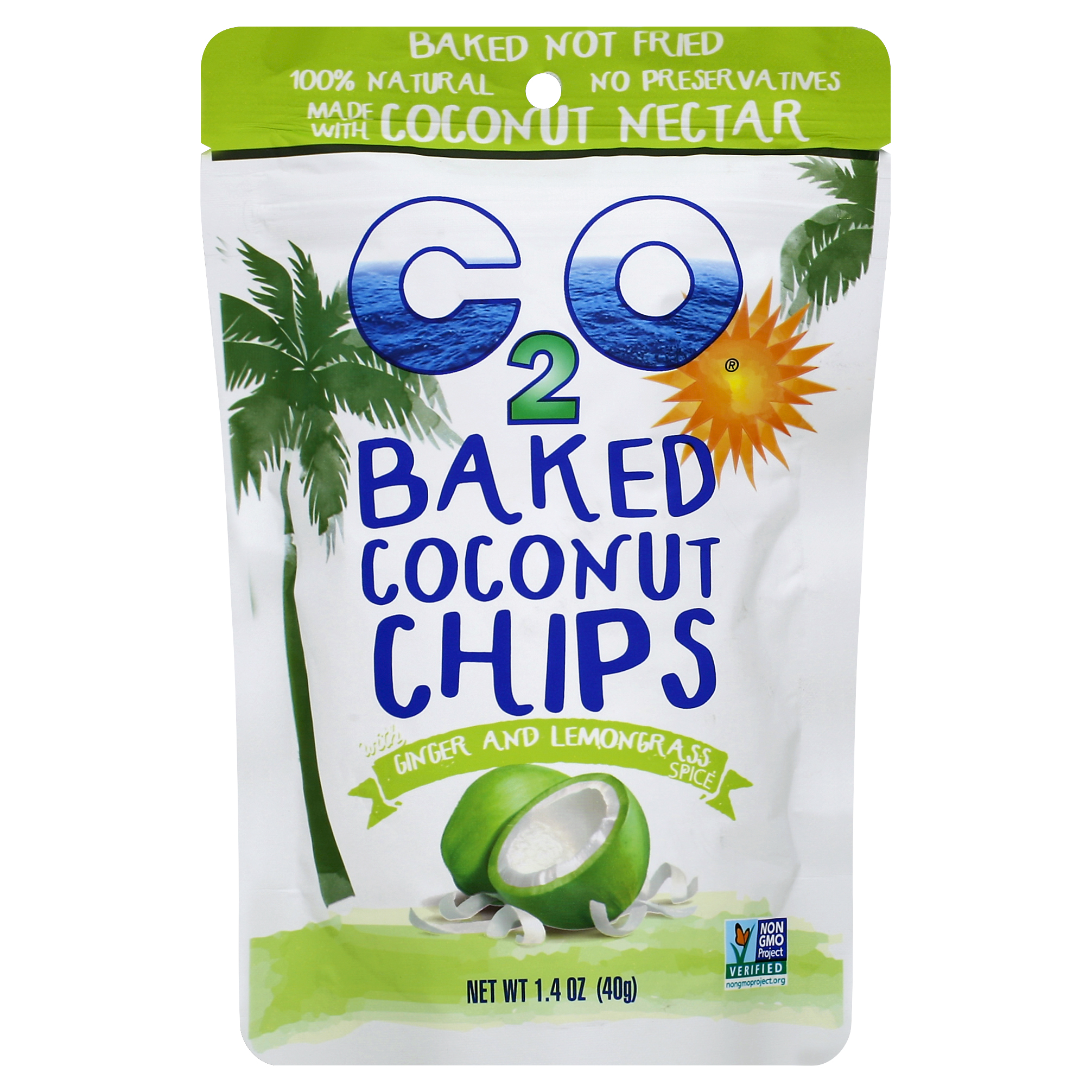 C2o Coconut Chips 1.4 Oz