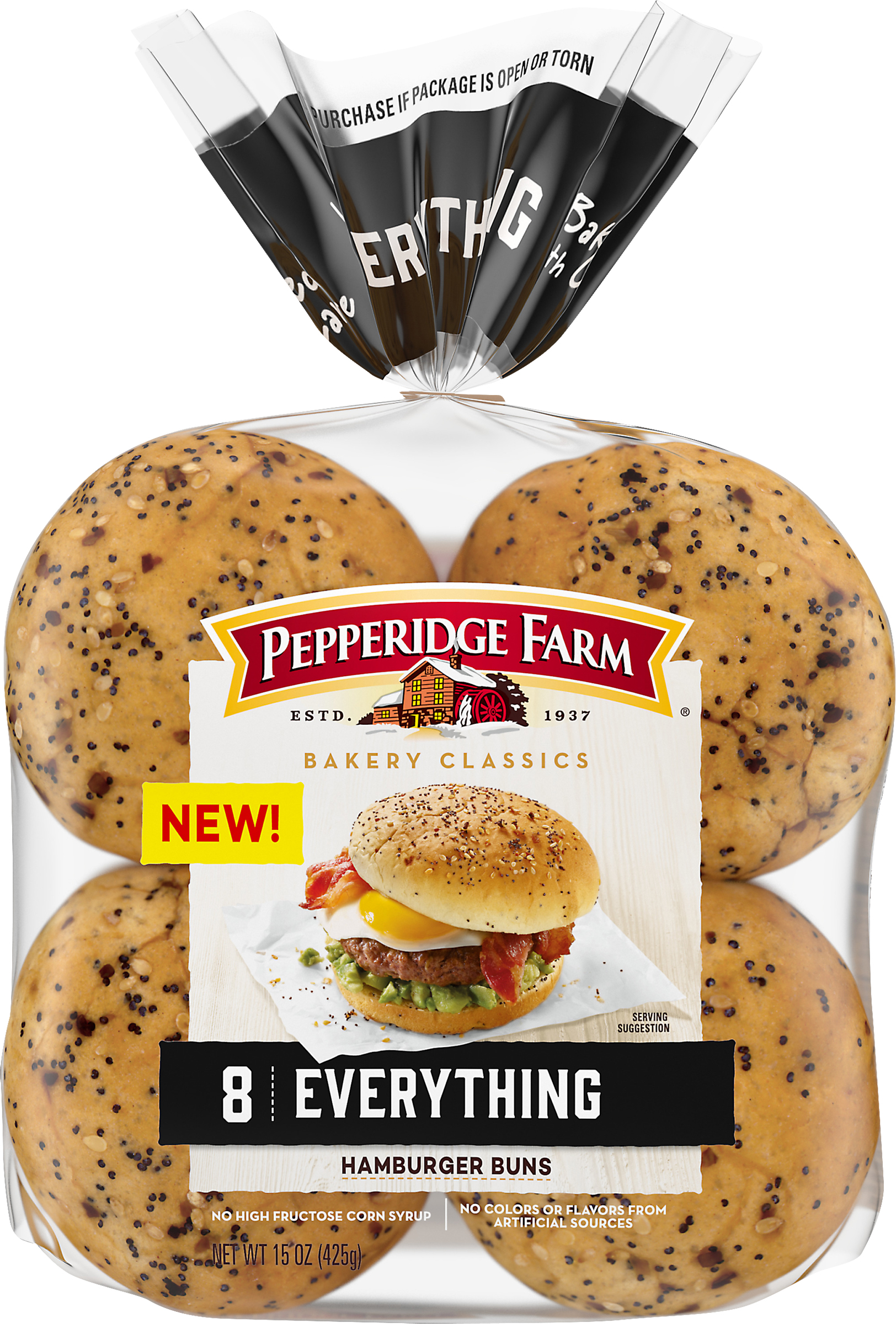 Hamburger Buns, Everything