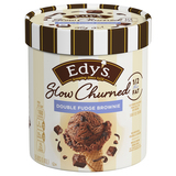 Ice Cream, Double Fudge Brownie, Light, Slow Churned image