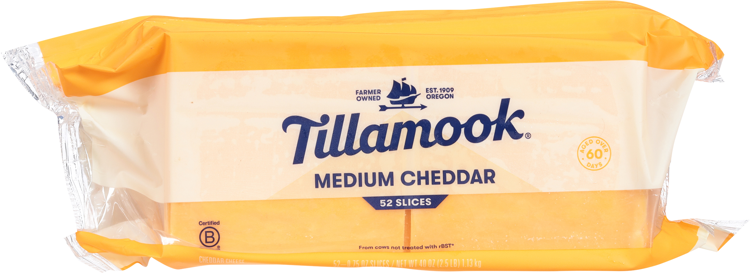 Cheese Slices, Medium Cheddar