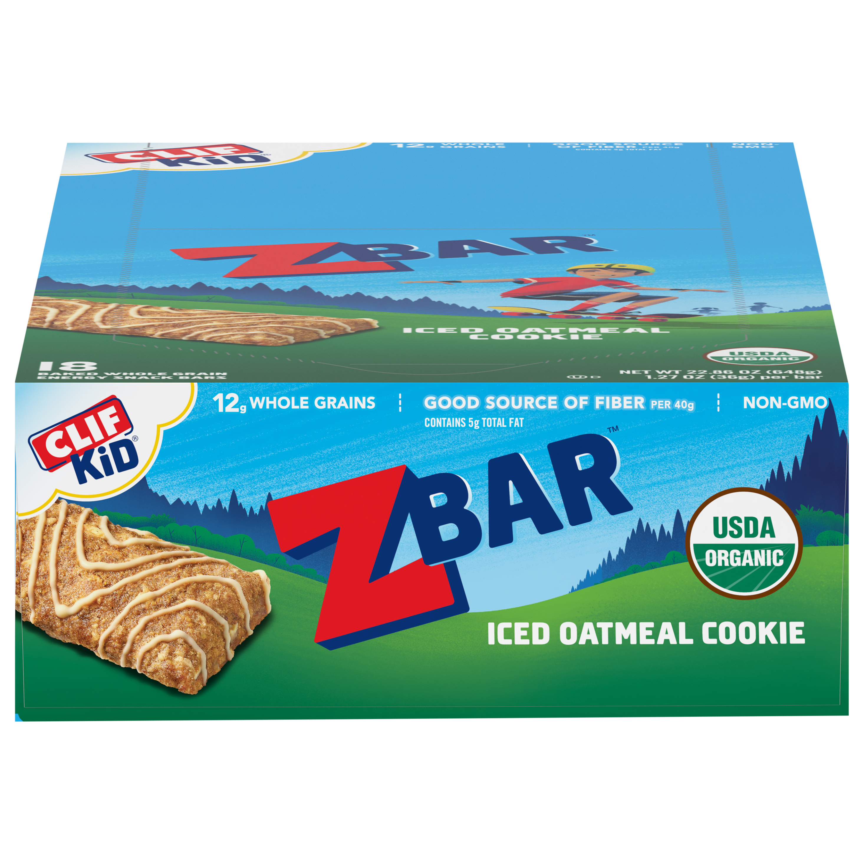 Energy Snack Bars, Iced Oatmeal Cookie