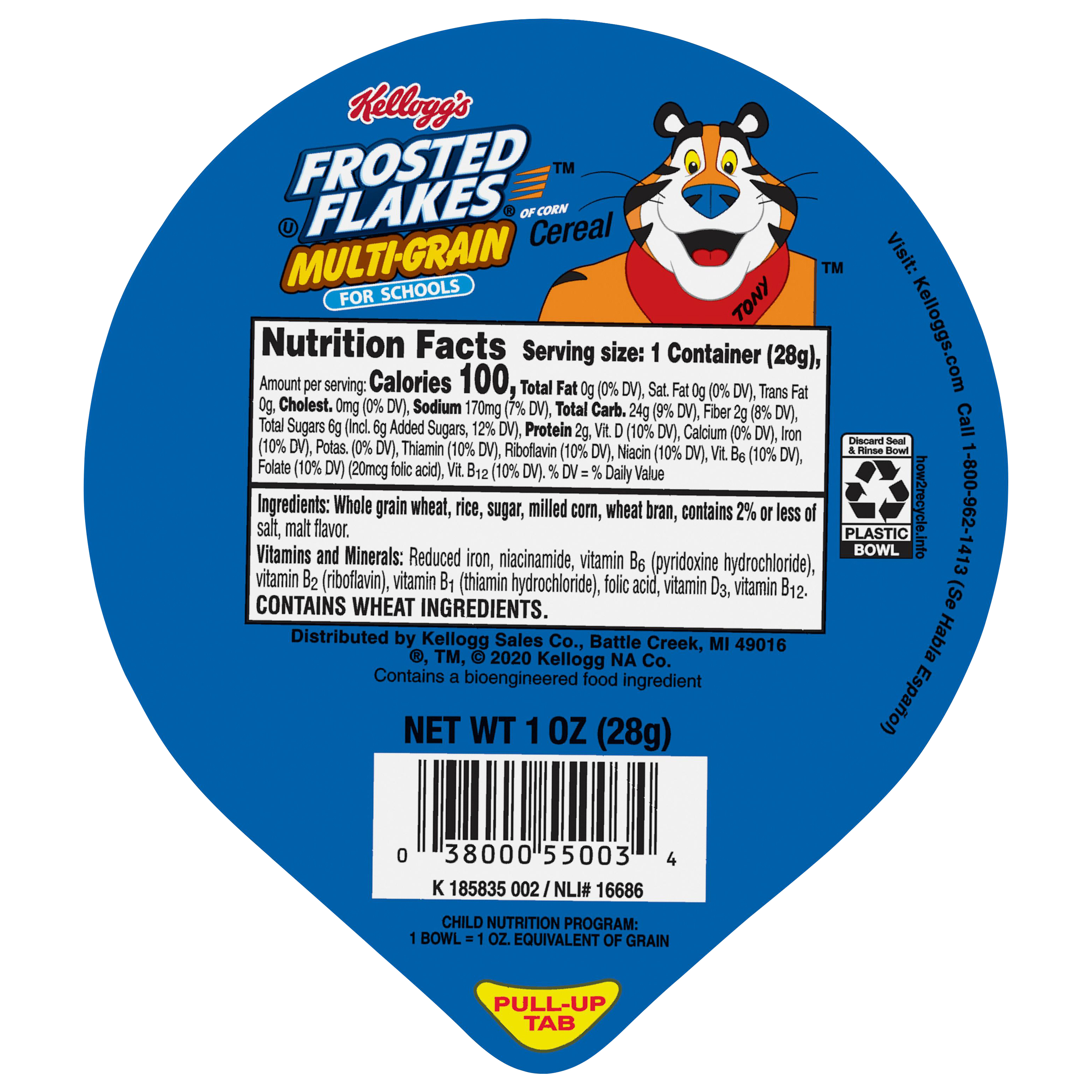 Cereal, for Schools, Multi-Grain