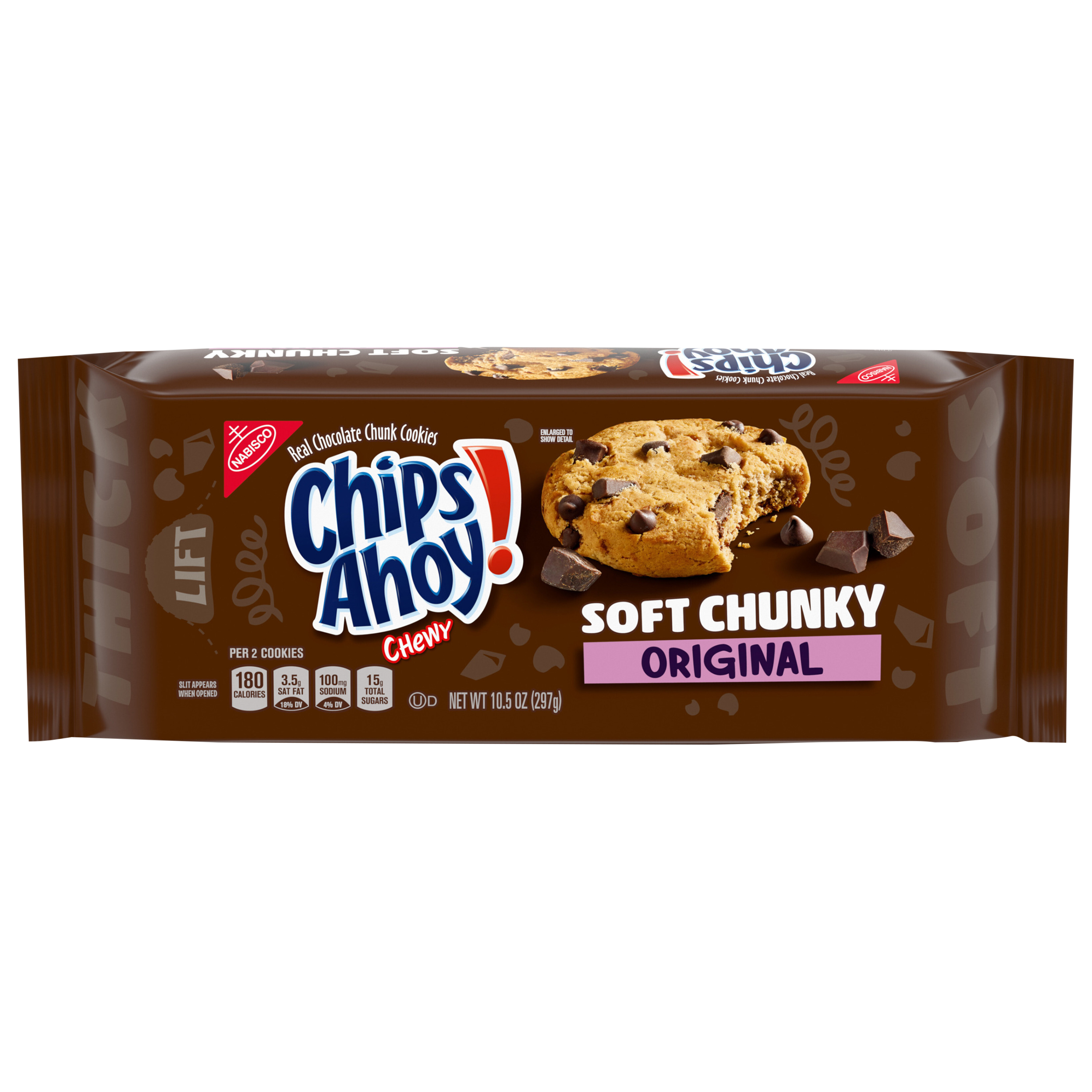 Calories in Cookies, Chewy from Chips Ahoy!