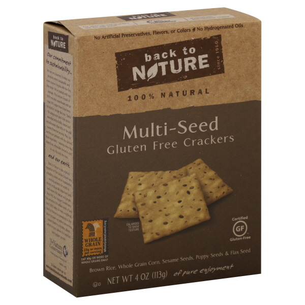 Back To Nature Crackers 4 Oz