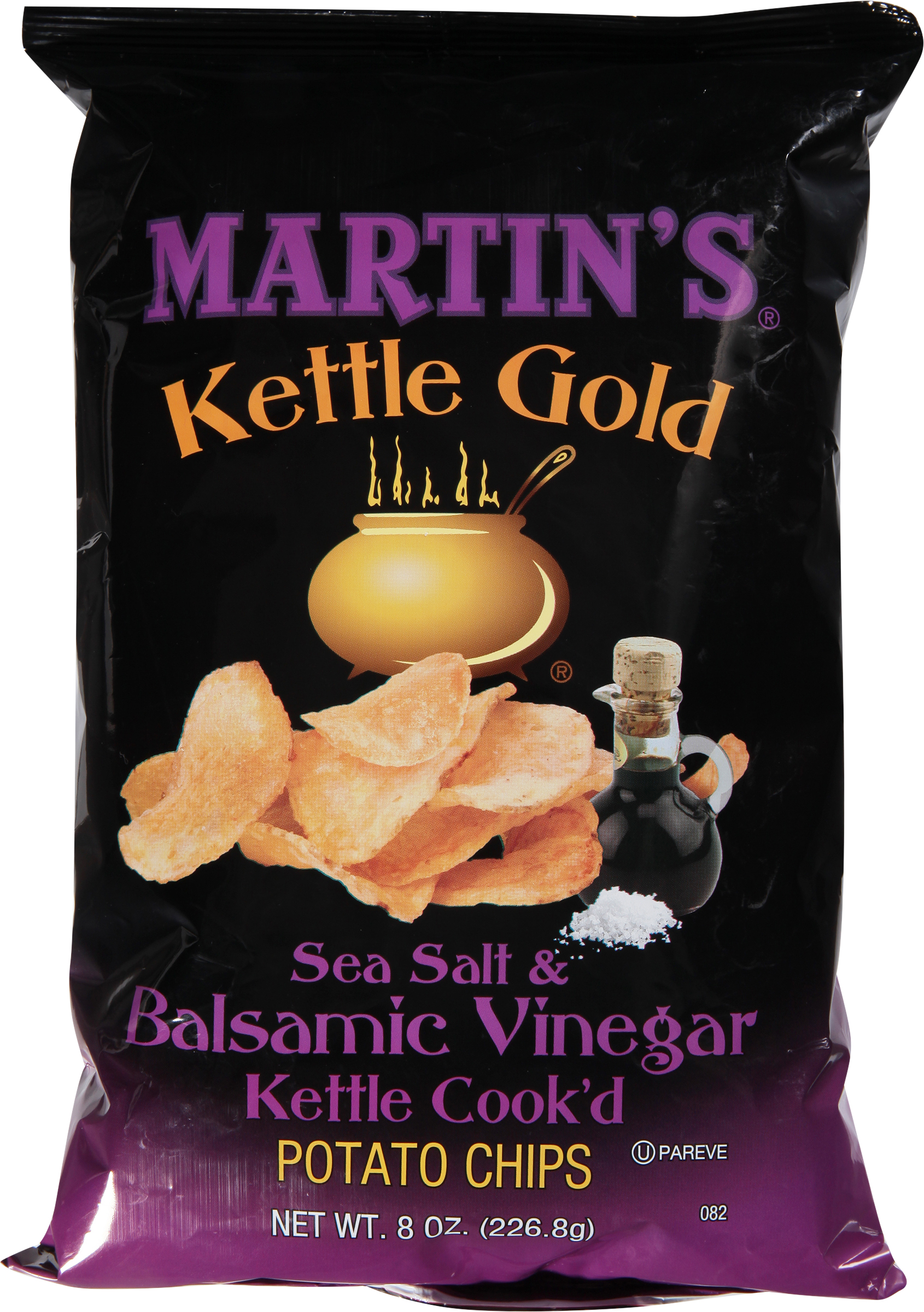 Potato Chips, Sea Salt & Balsamic Vinegar, Kettle Cook'd