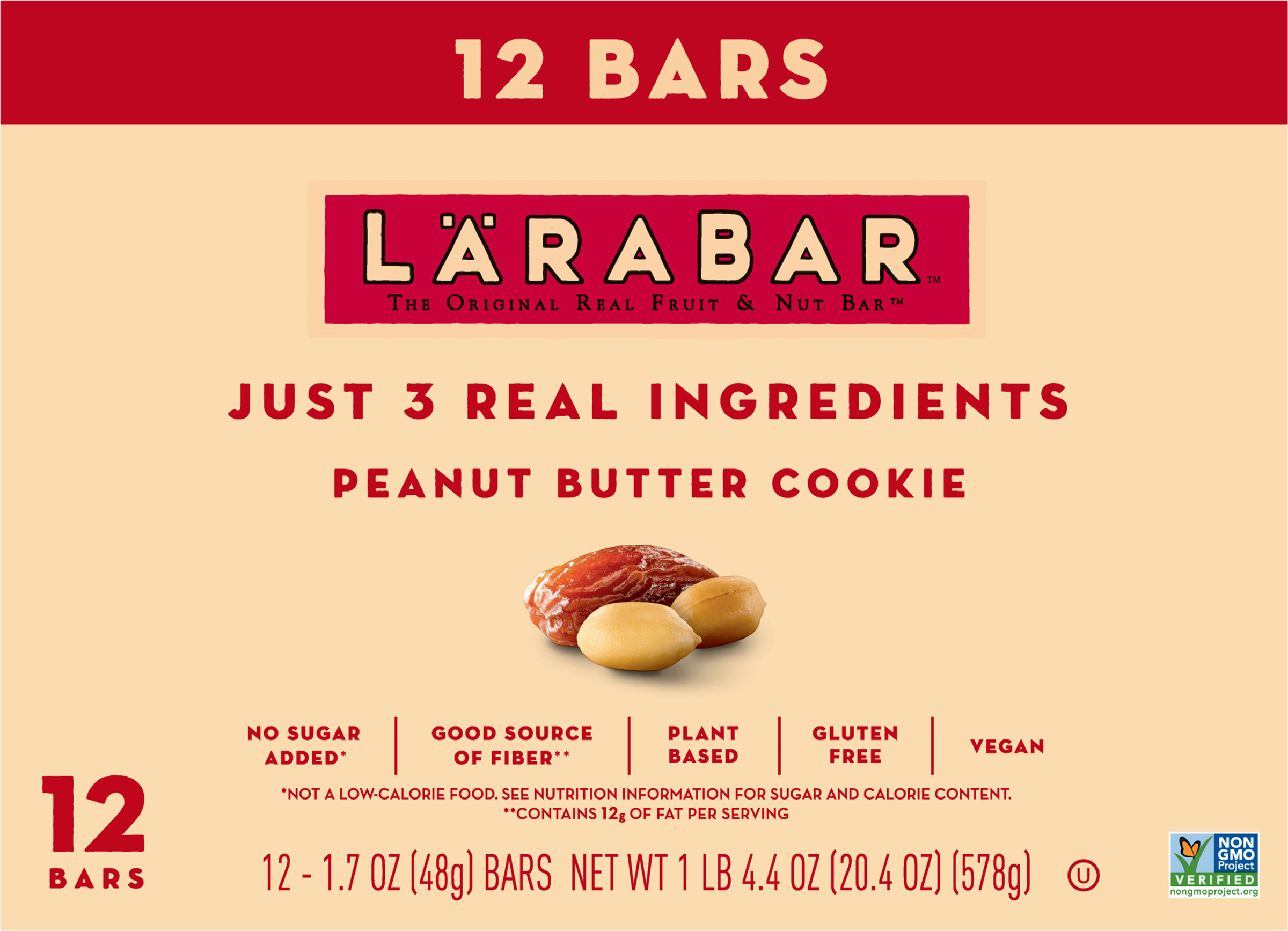 Fruit & Nut Bar, Peanut Butter Cookie