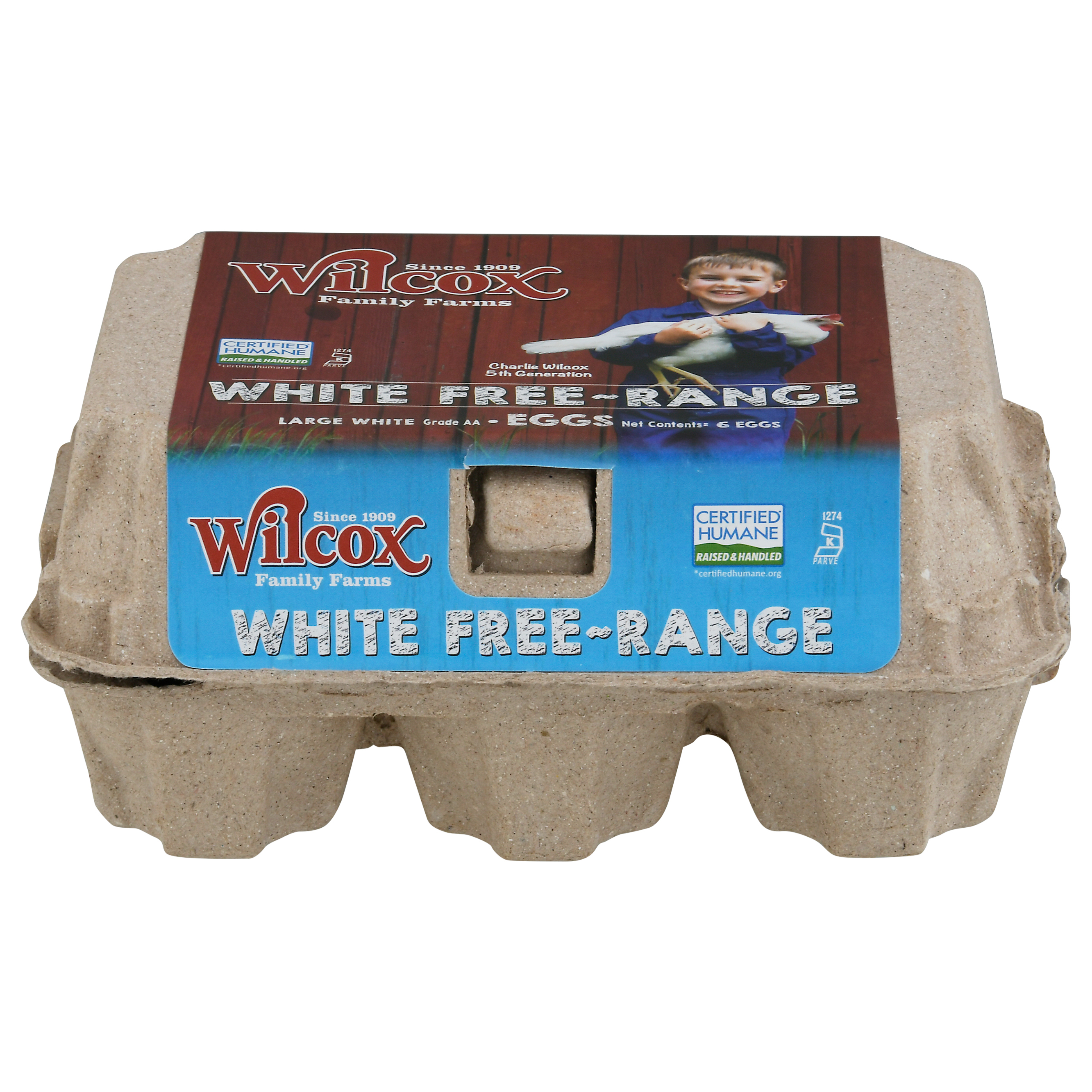 Wilcox White Eggs Large 6 Ea