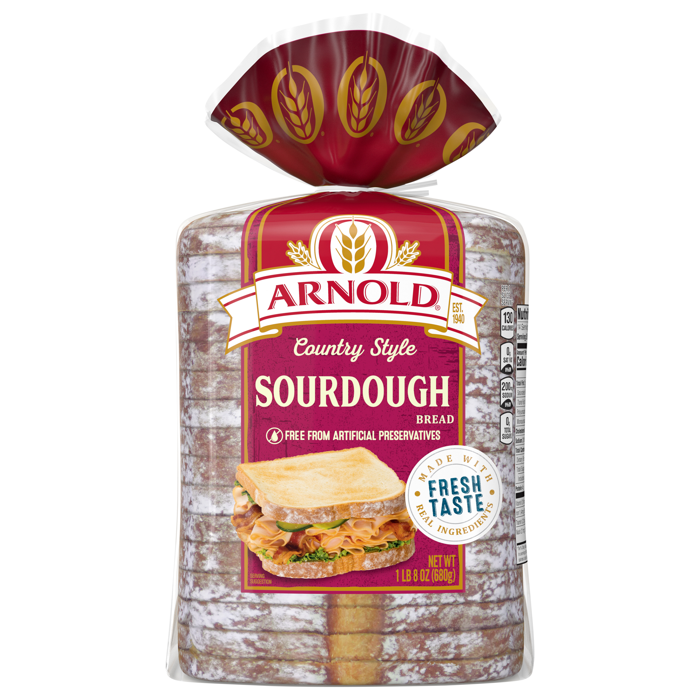 Bread, Sourdough, Country Style