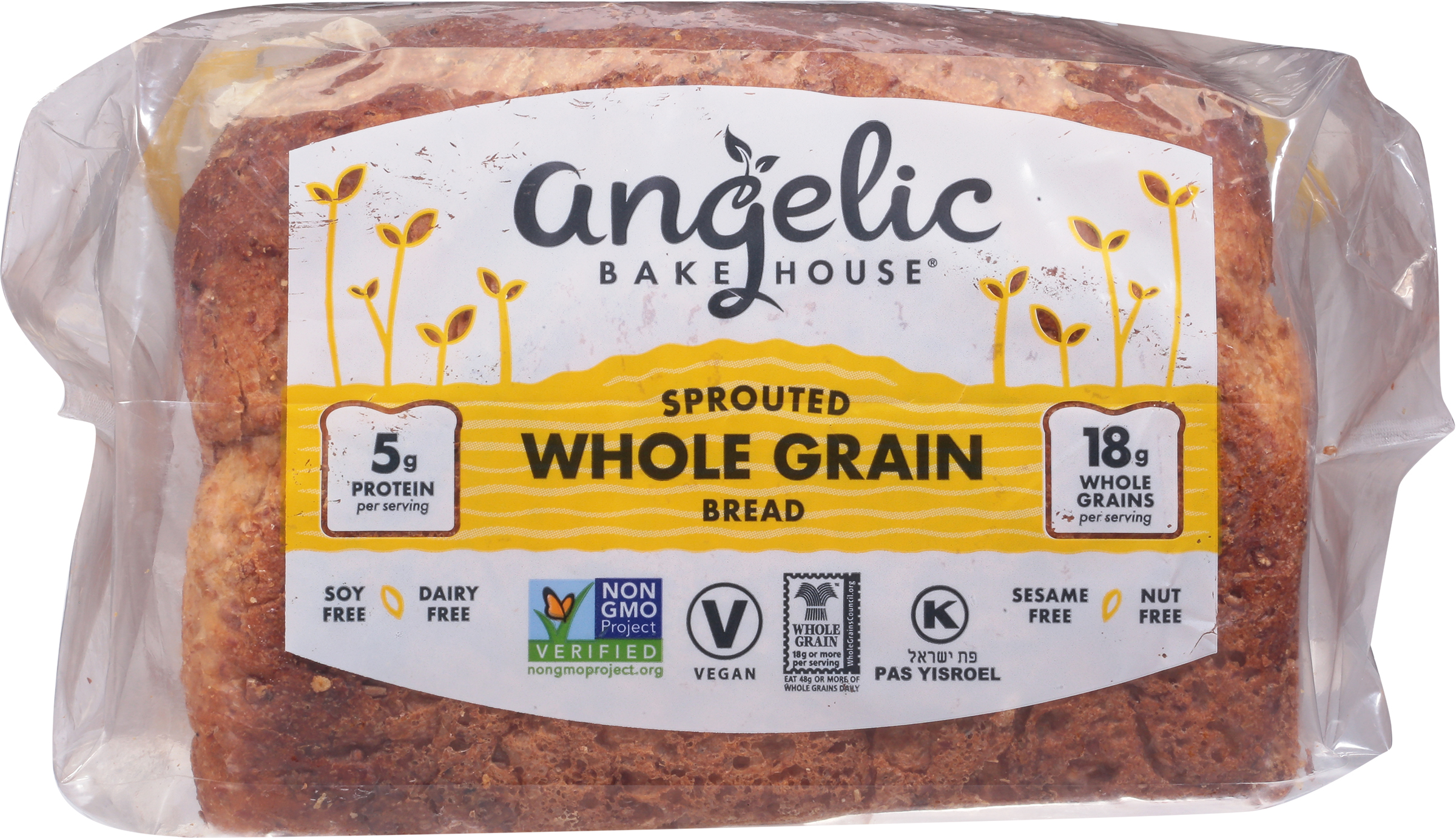 Bread, Whole Grain, Sprouted
