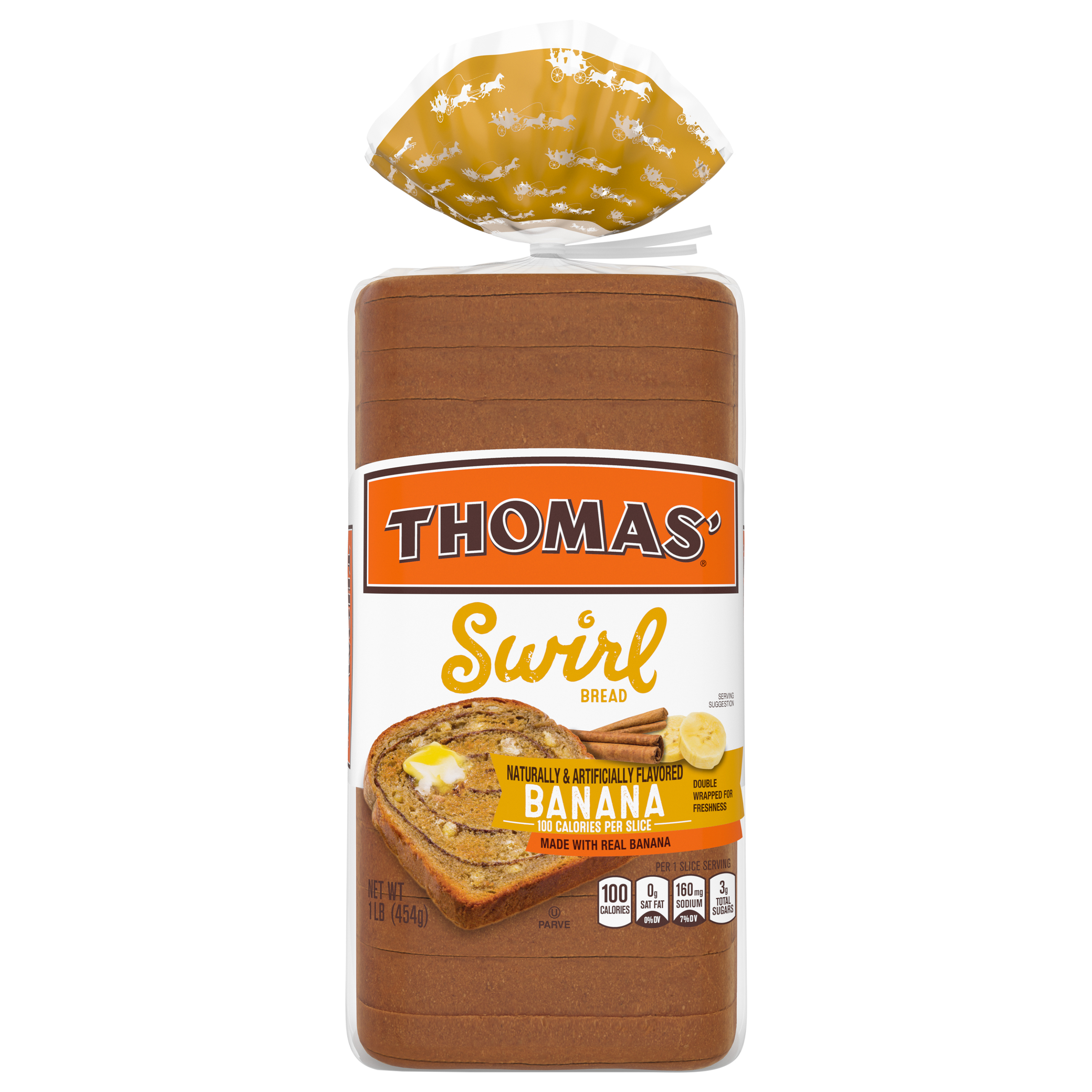Bread, Banana, Swirl
