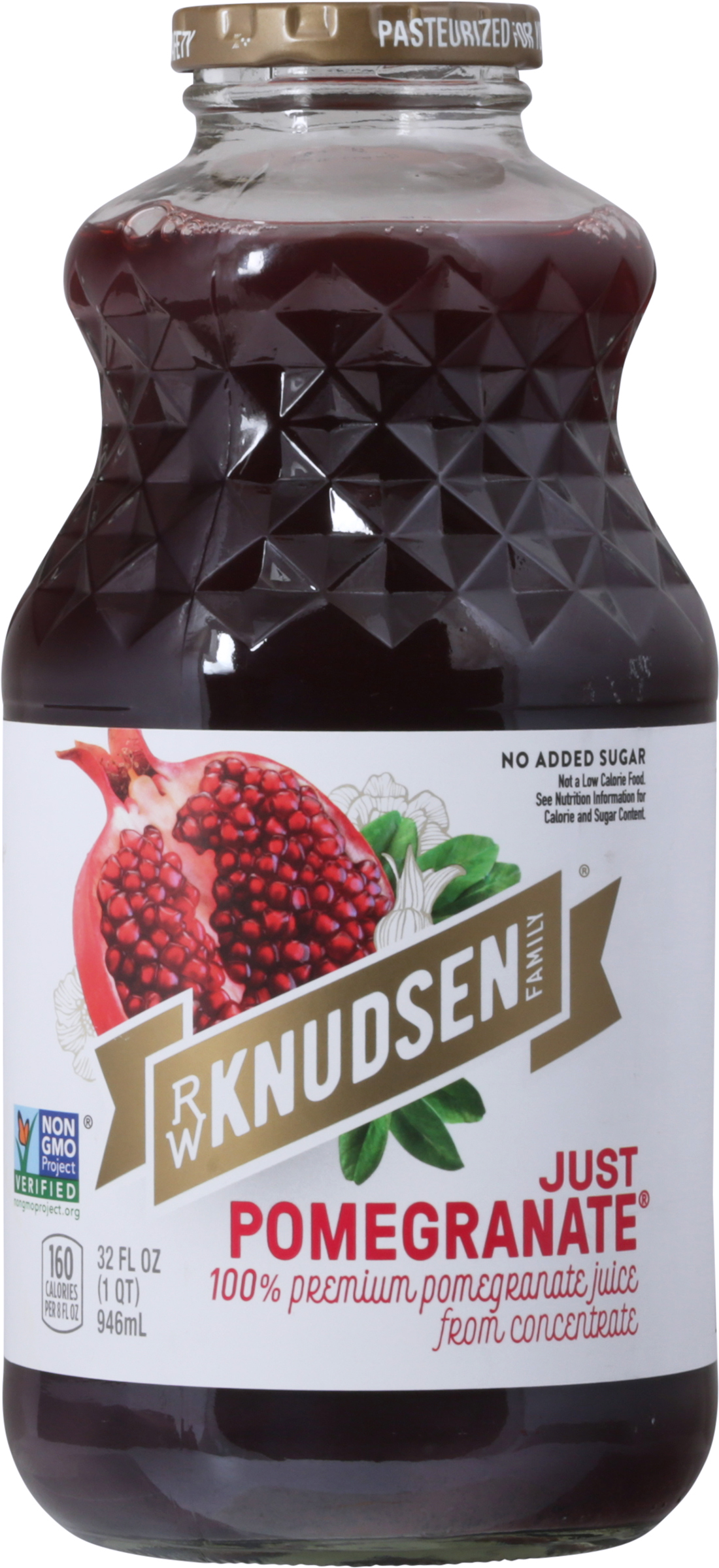 100% Juice, Premium, Just Pomegranate