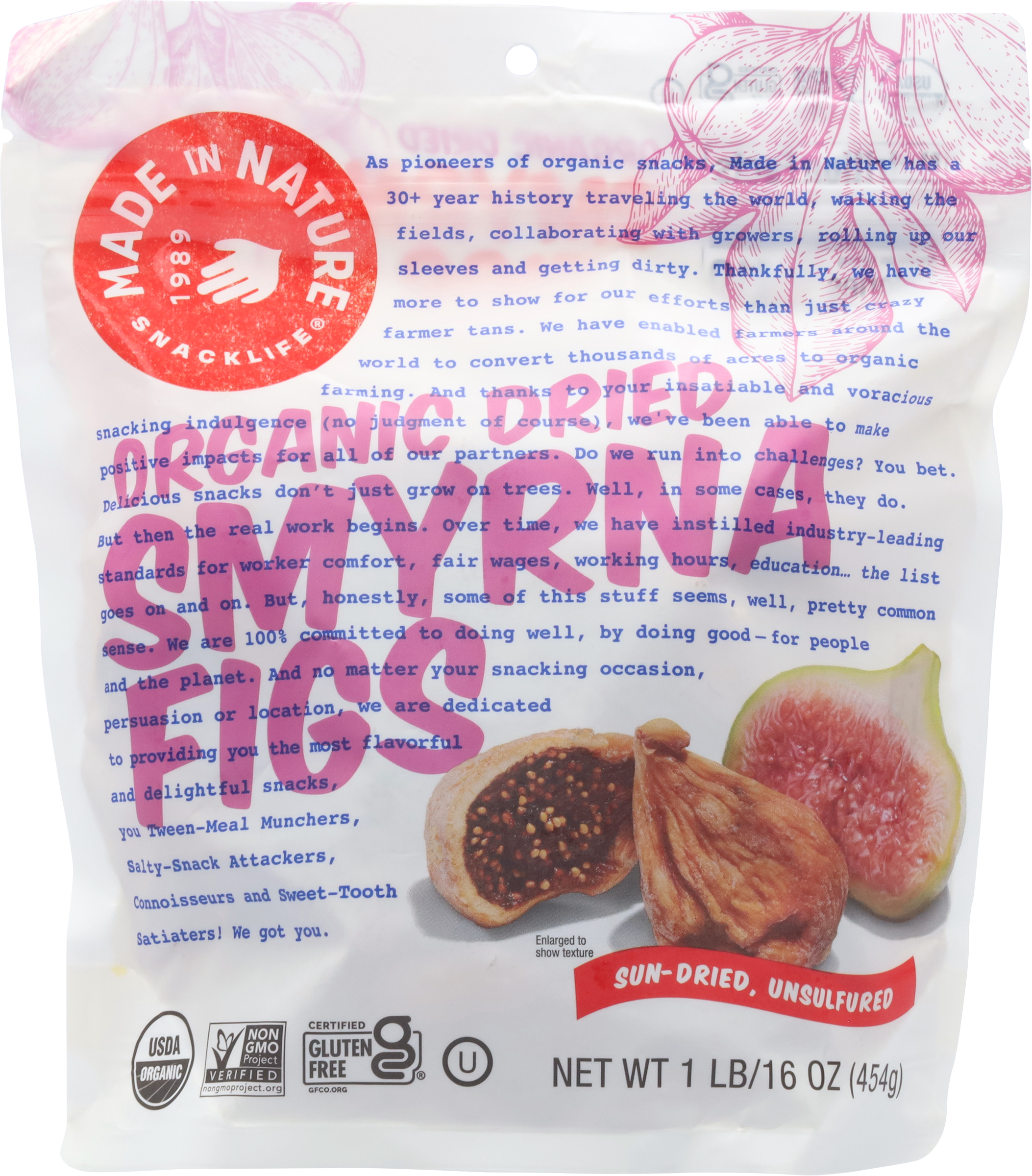 Smyrna Figs, Organic, Dried
