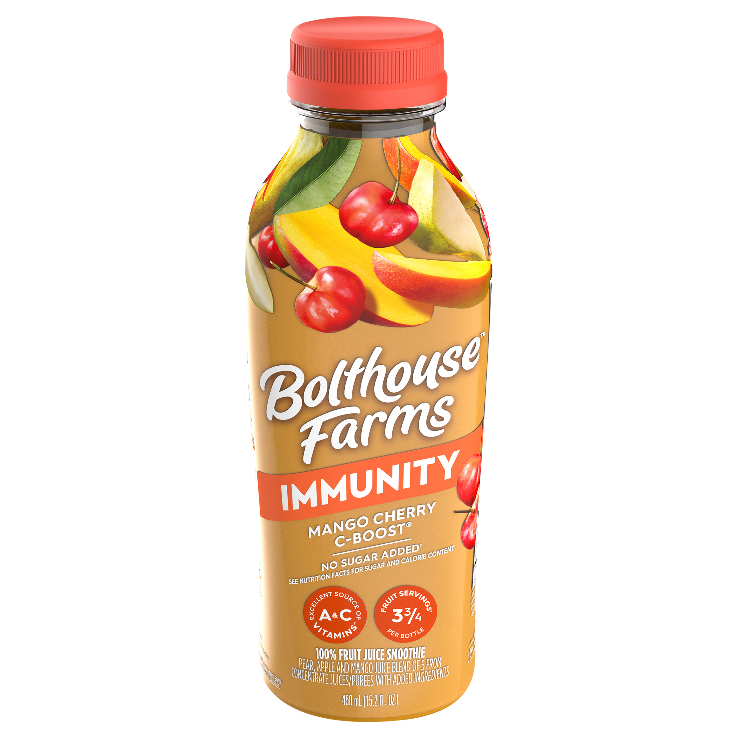 100% Fruit Juice Smoothie, Mango Cherry