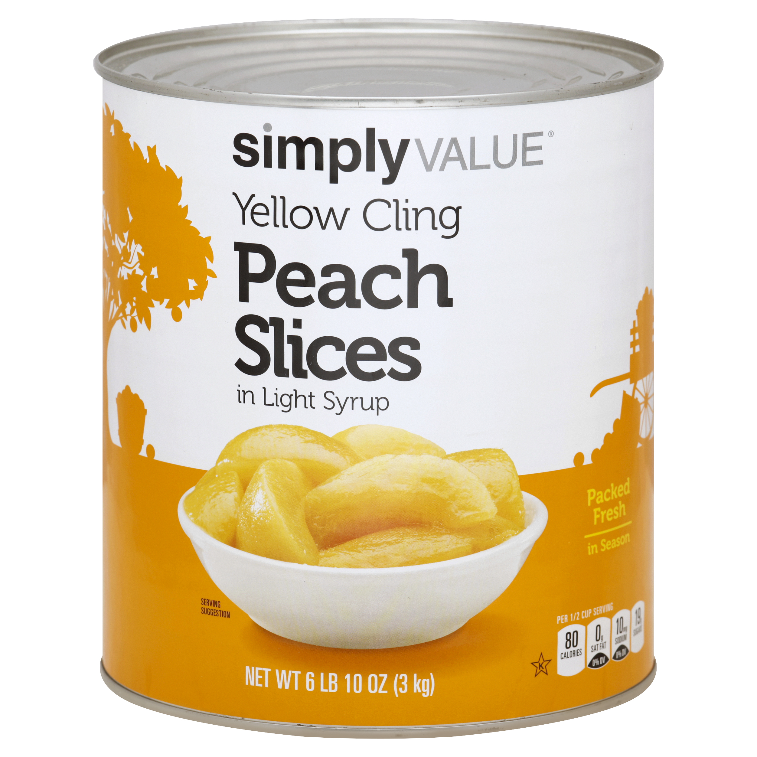 Simply Value Yellow Cling 10 Oz