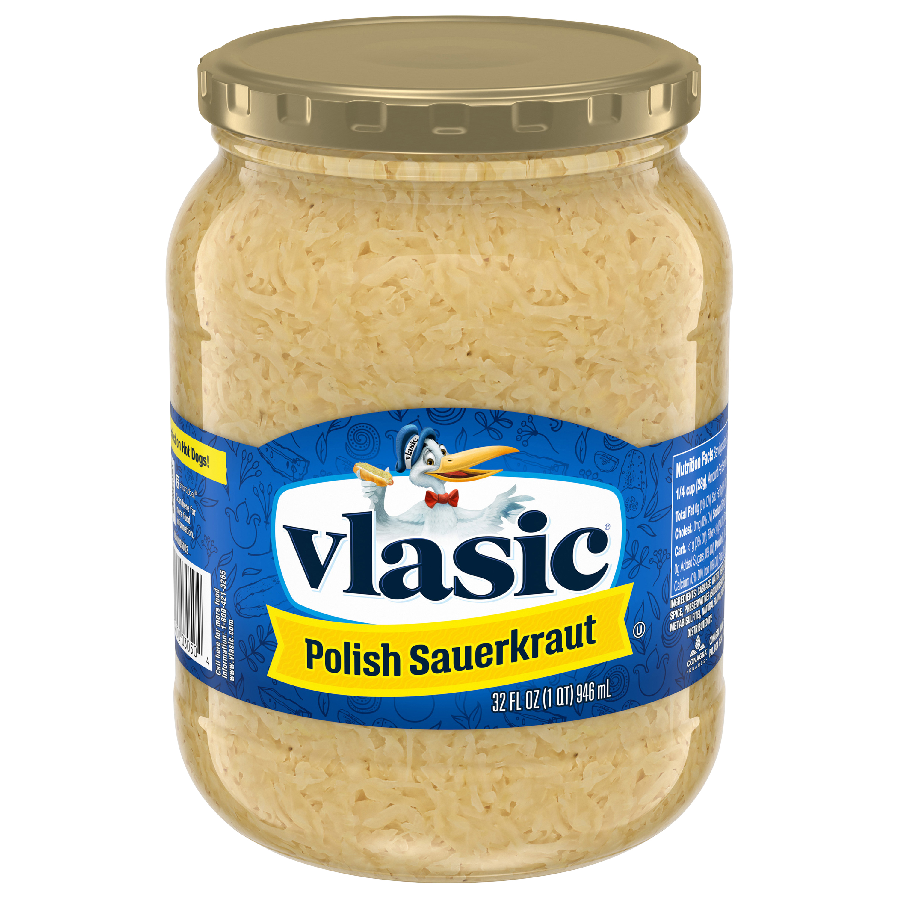Vlasic Polish Sauerkraut, 32 Oz
